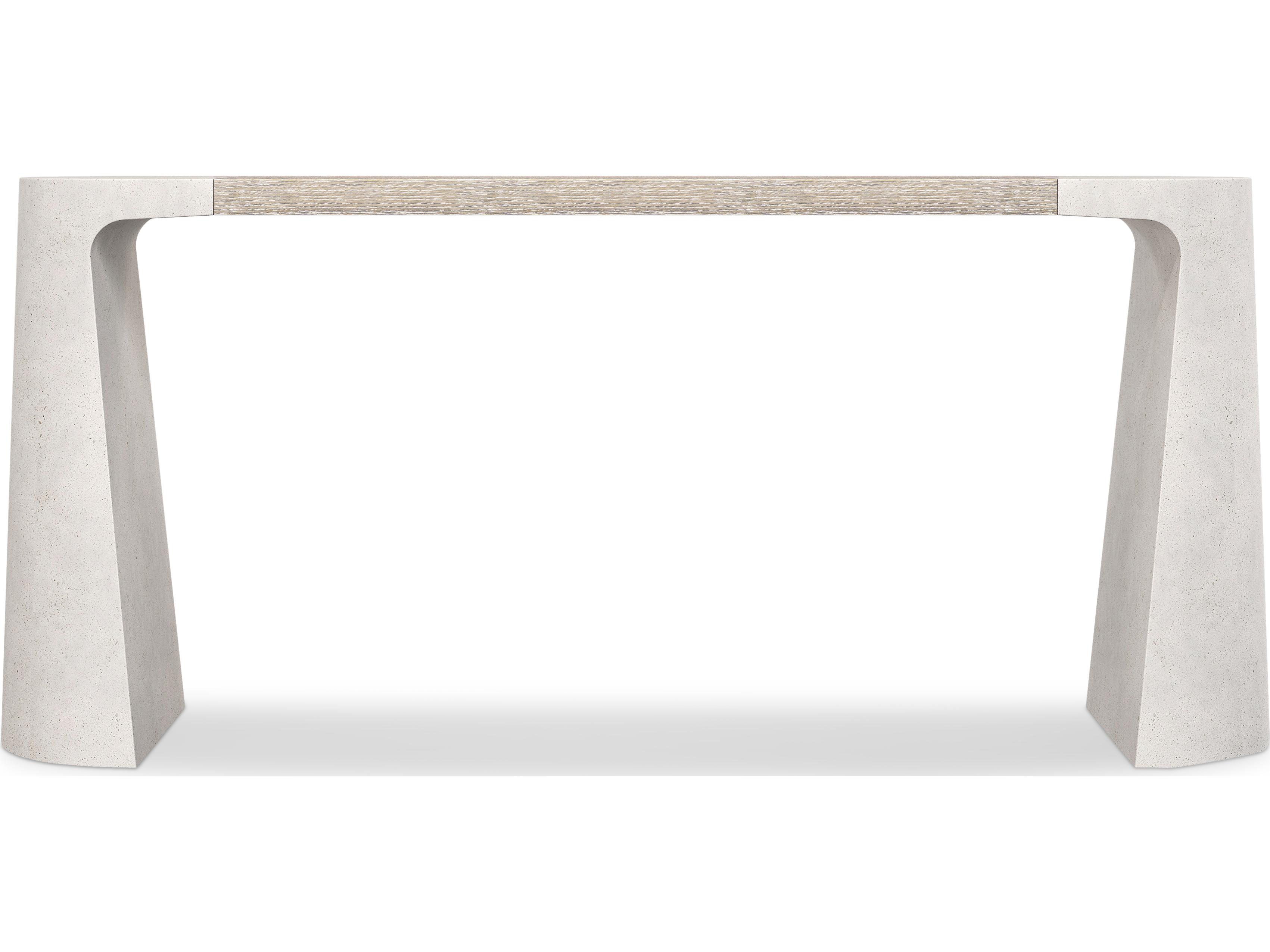 Bernhardt Prado Rectangular Wood Tawny Console Table