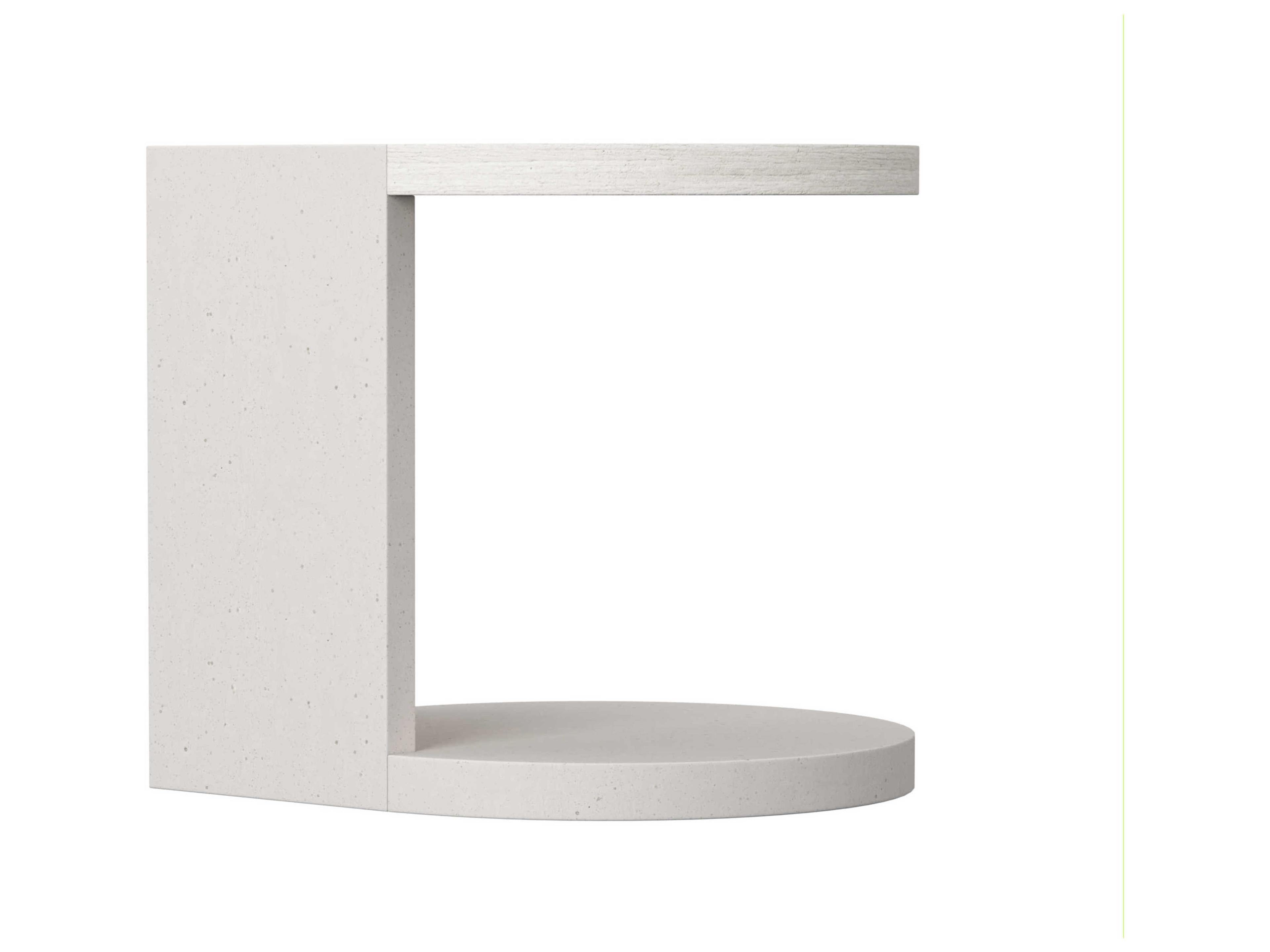 Bernhardt Stratum Wood Fossil Mist End Table