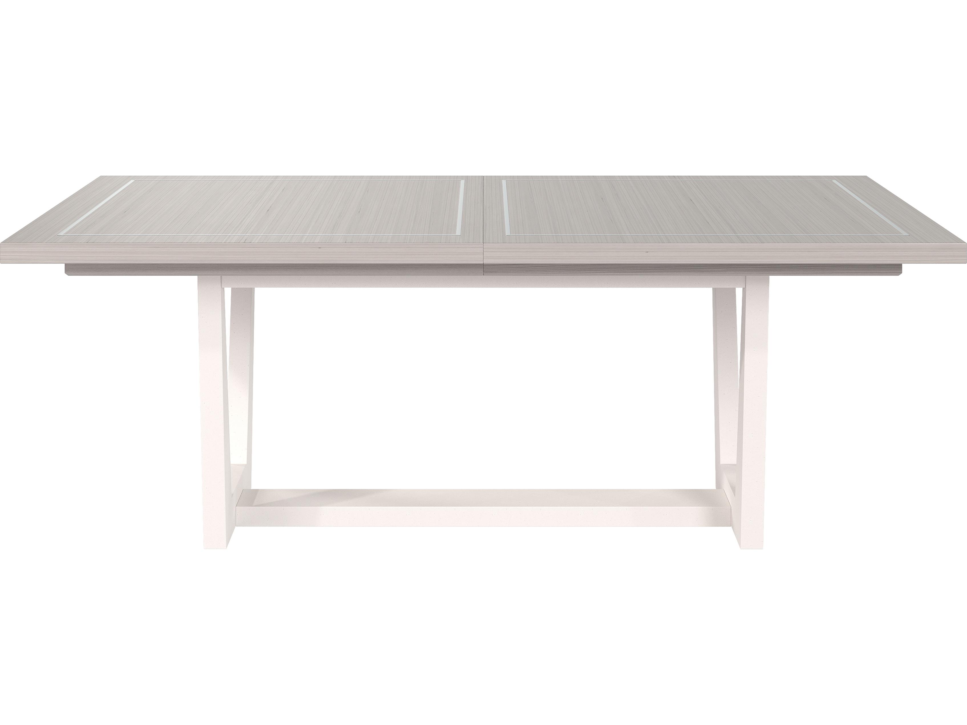 Bernhardt Stratum Rectangular Wood Mist Dining Table