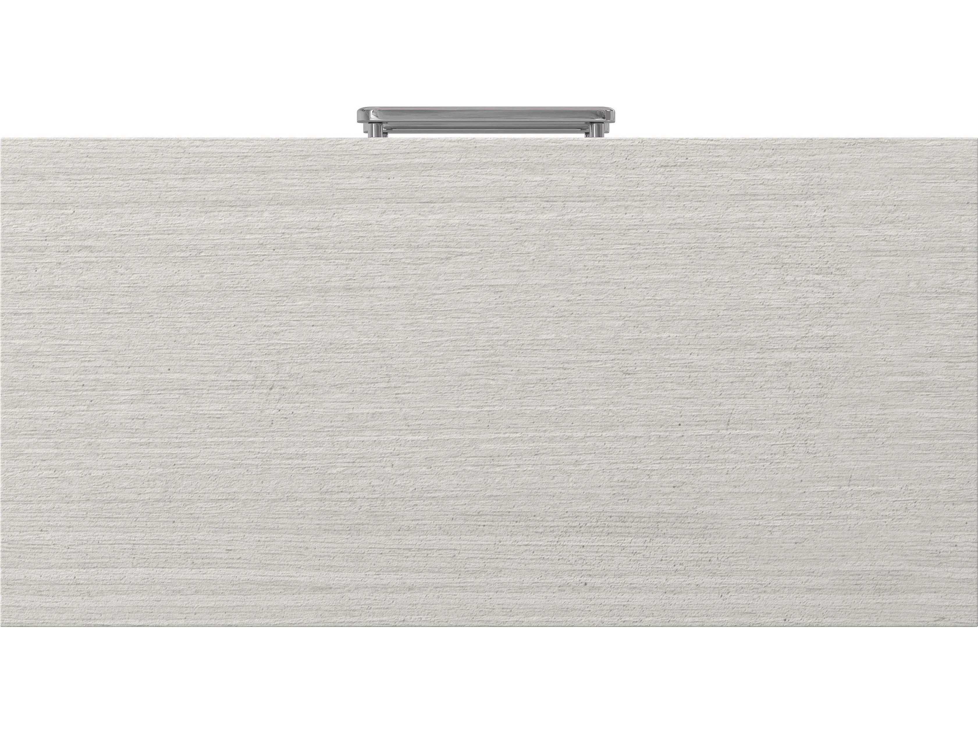 Bernhardt Stratum 2-Drawers White Nightstand