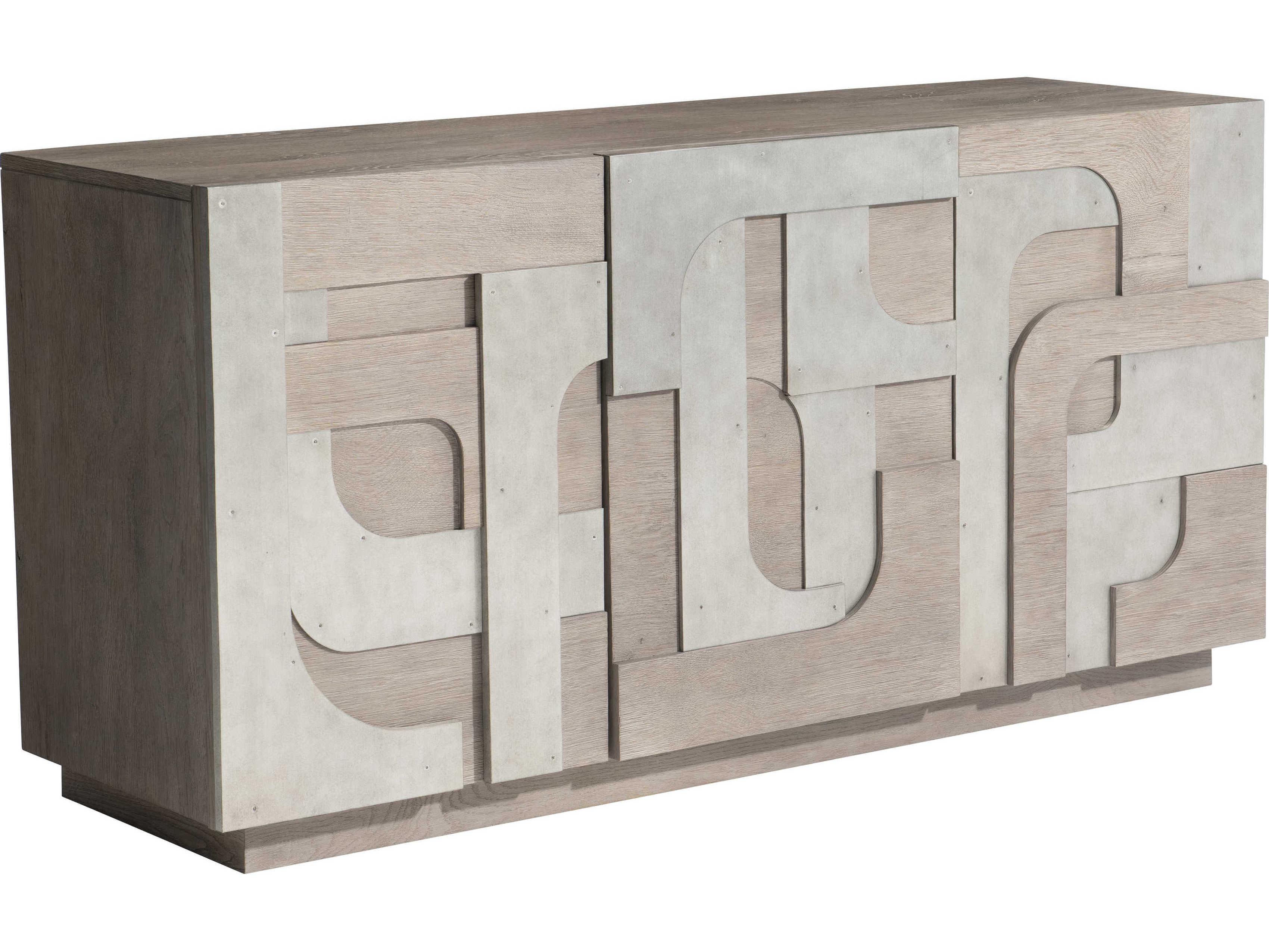 Bernhardt Azlin 64" Oak Wood Chai Sideboard