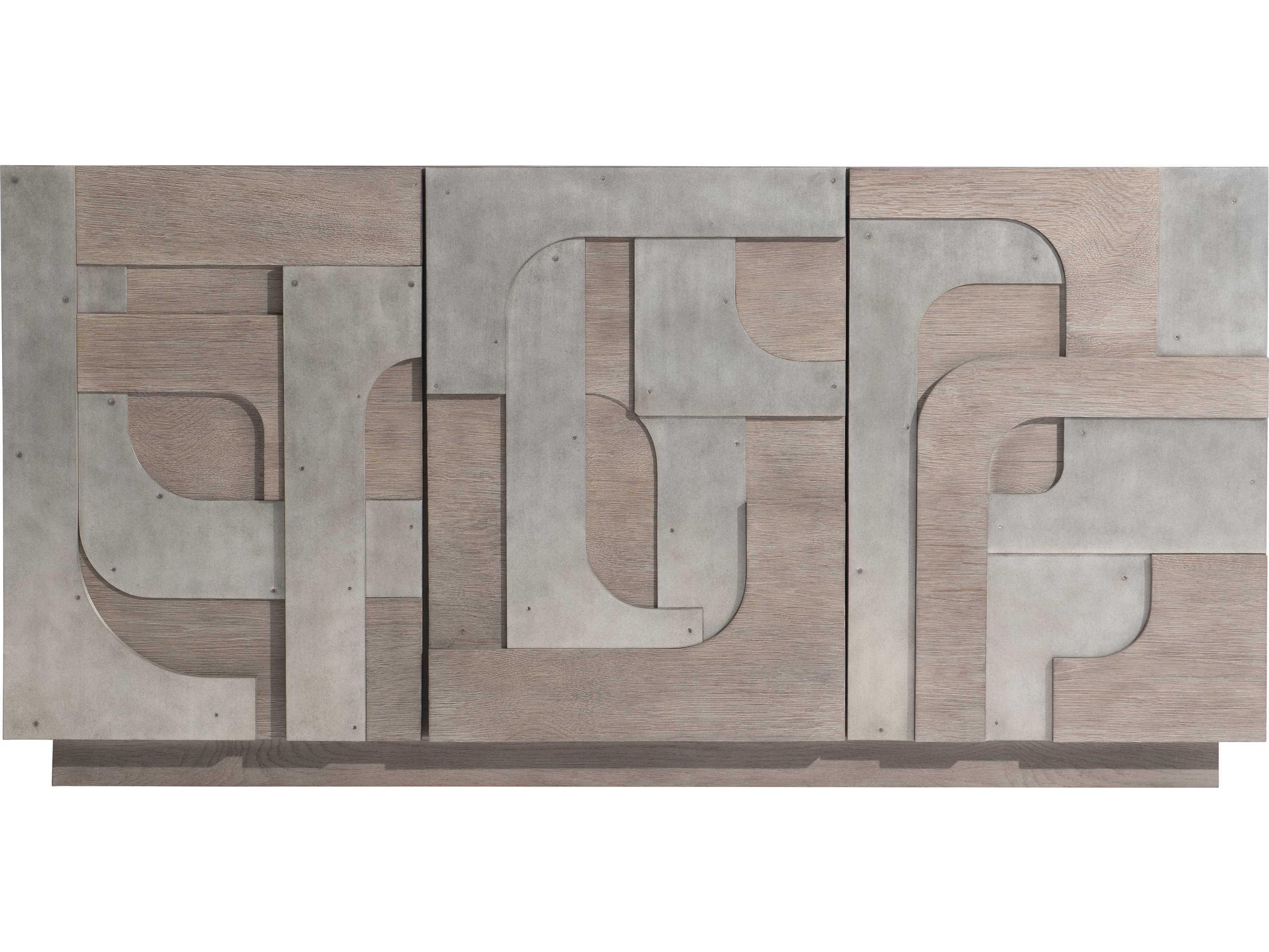 Bernhardt Azlin 64" Oak Wood Chai Sideboard