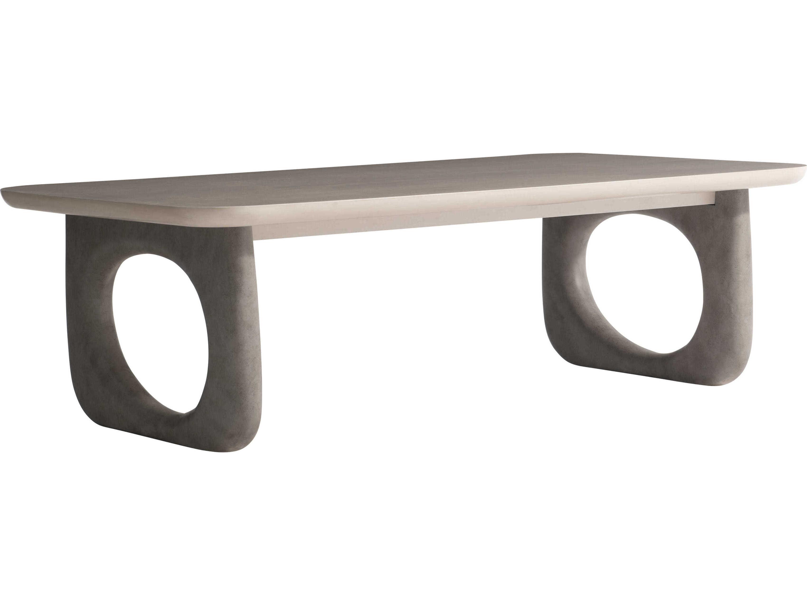 Bernhardt Sereno Rectangular Wood Lutra Coffee Table