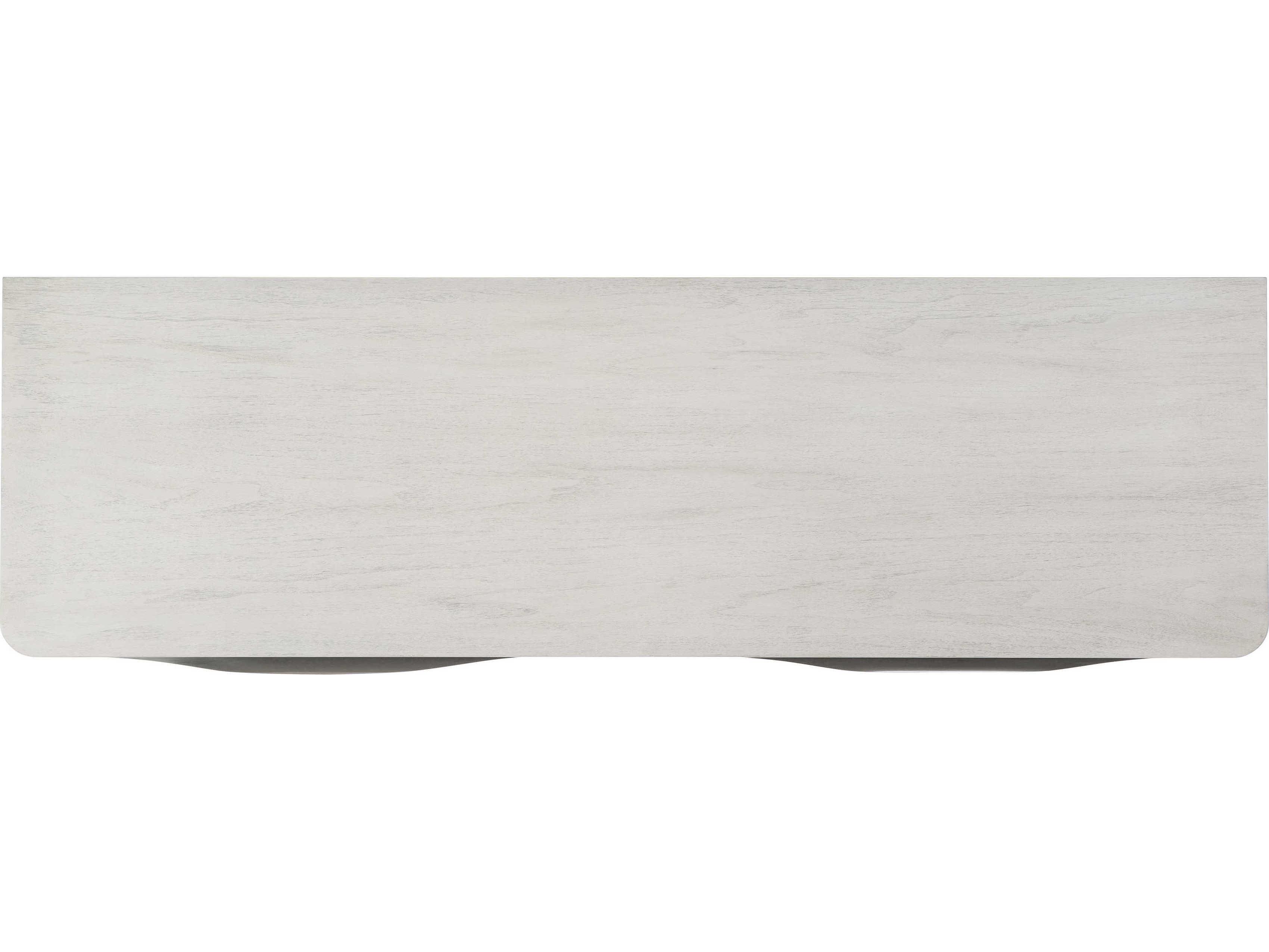 Bernhardt Sereno 6-Drawers White Walnut Wood Double Dresser