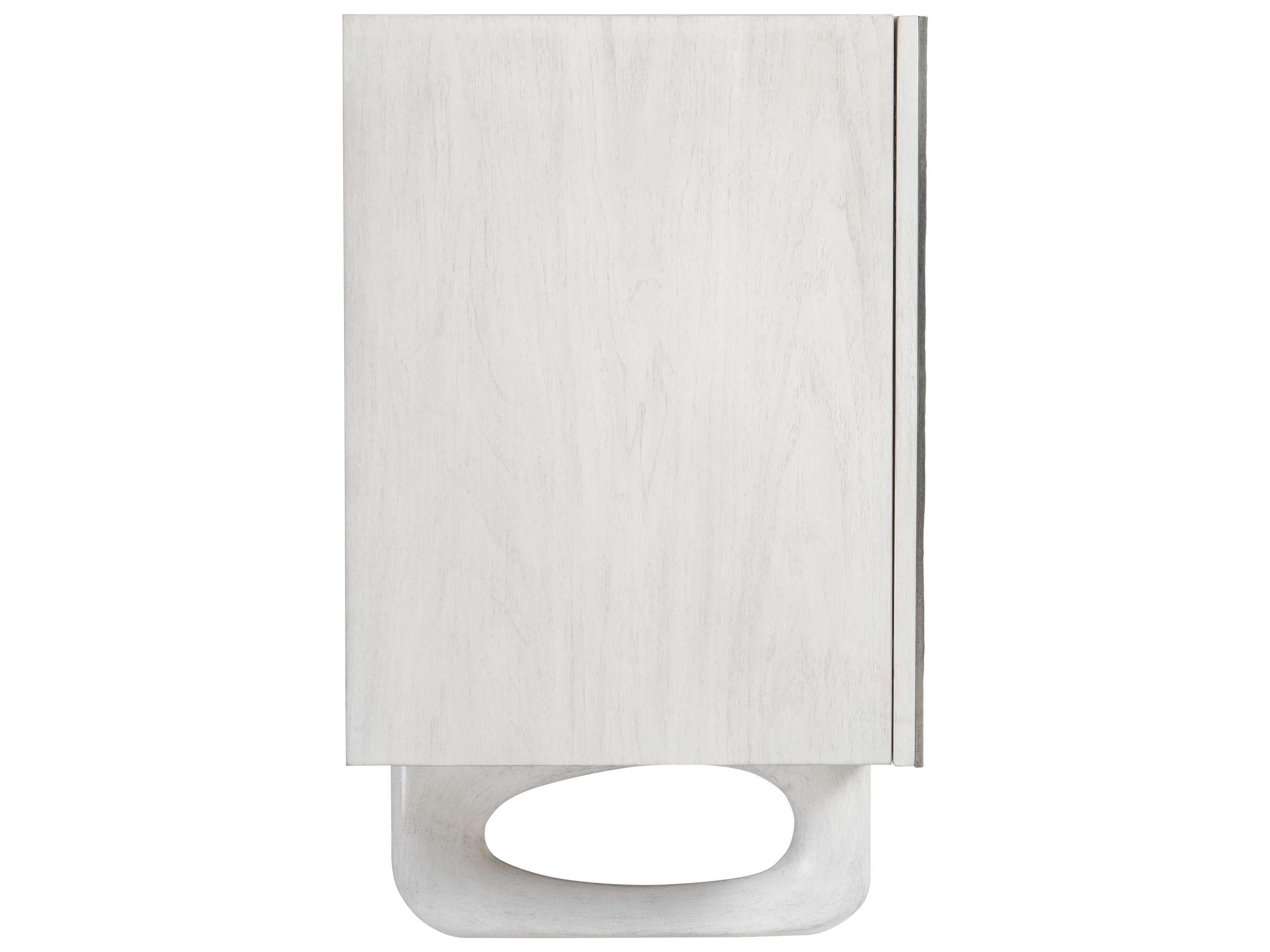 Bernhardt Sereno 67" Walnut Wood Lutra Faux Stone Sideboard