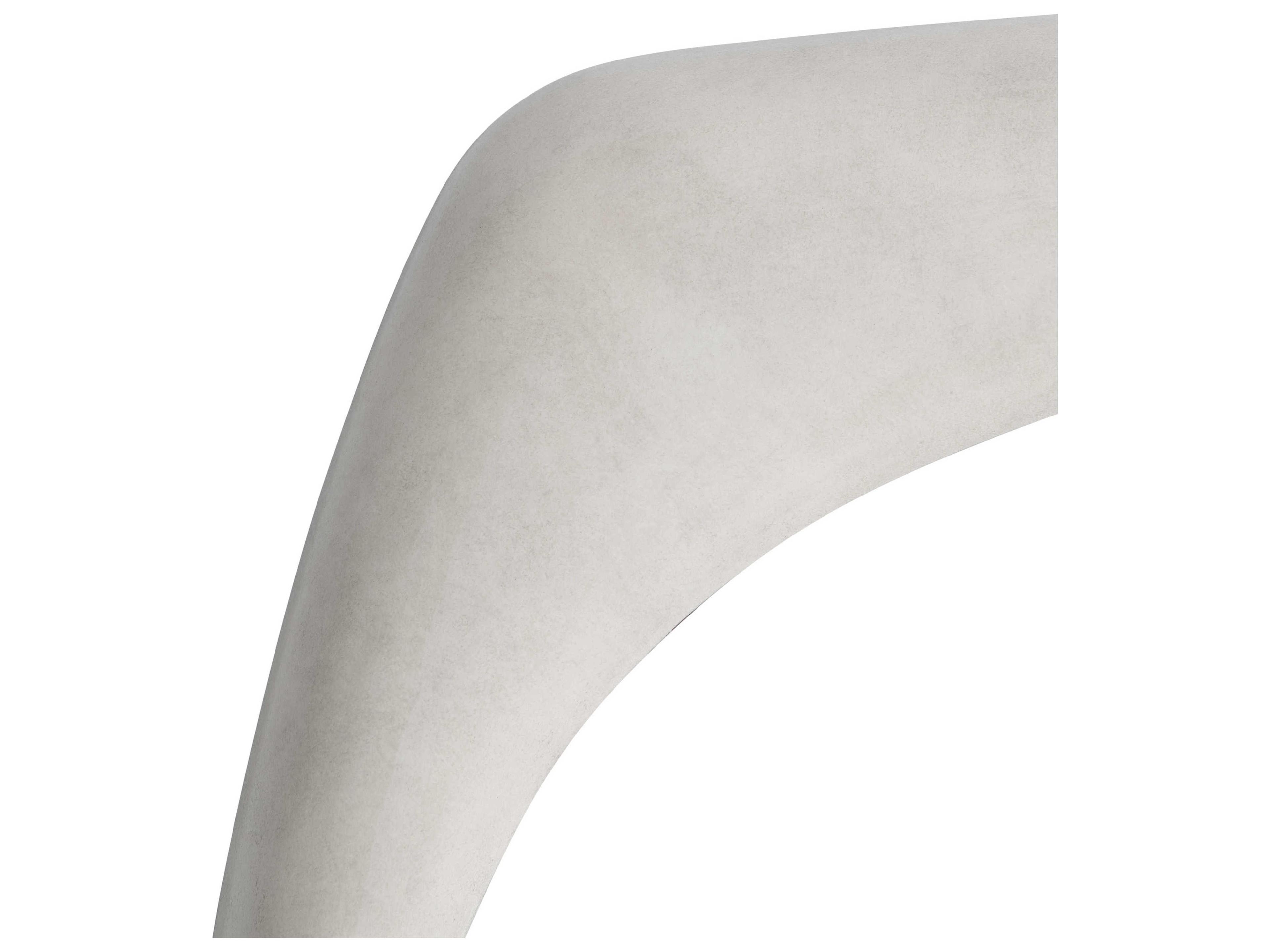 Bernhardt Sereno Lautra Faux Stone Wall Mirror Rectangular