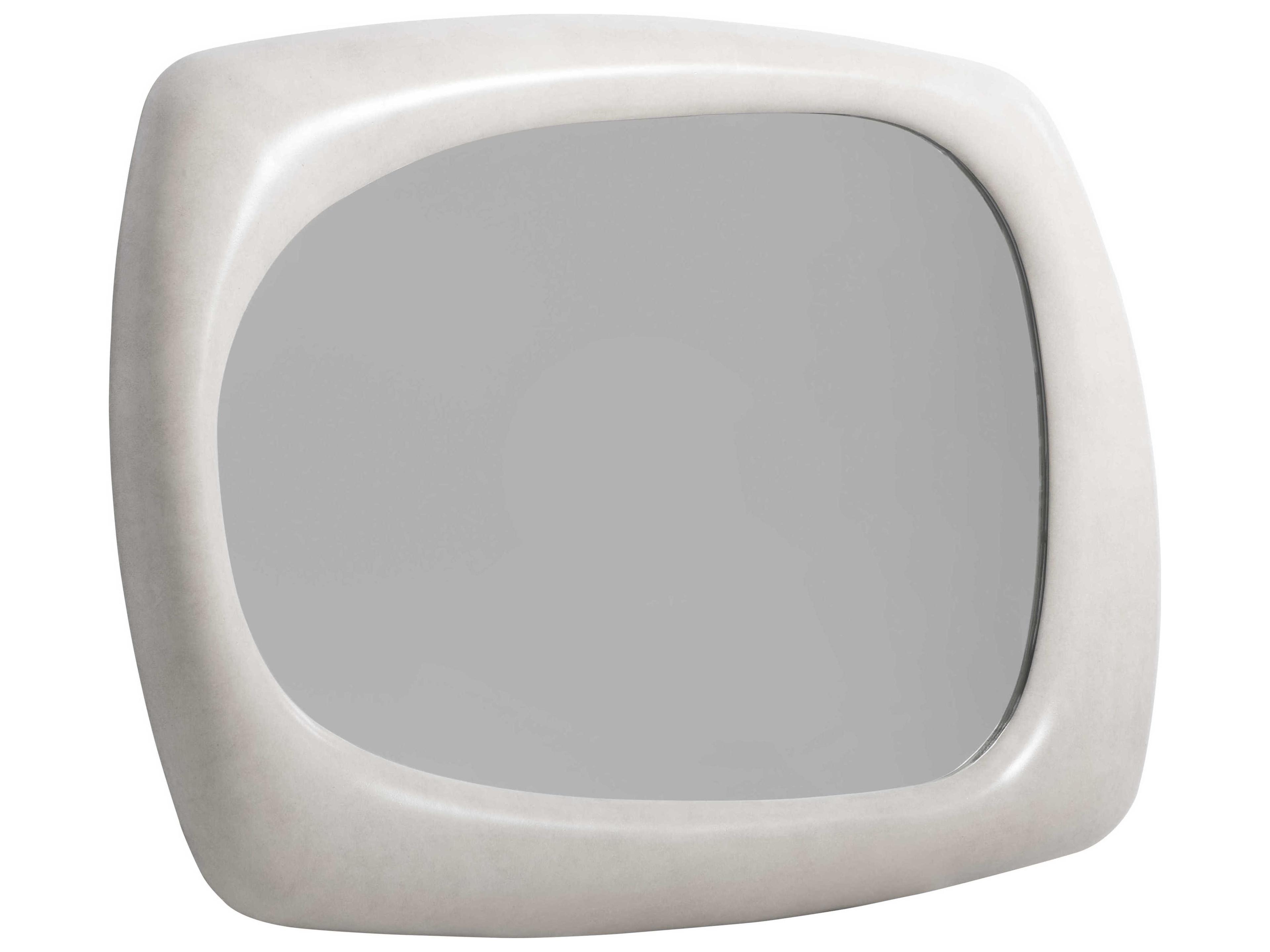 Bernhardt Sereno Lautra Faux Stone Wall Mirror Rectangular