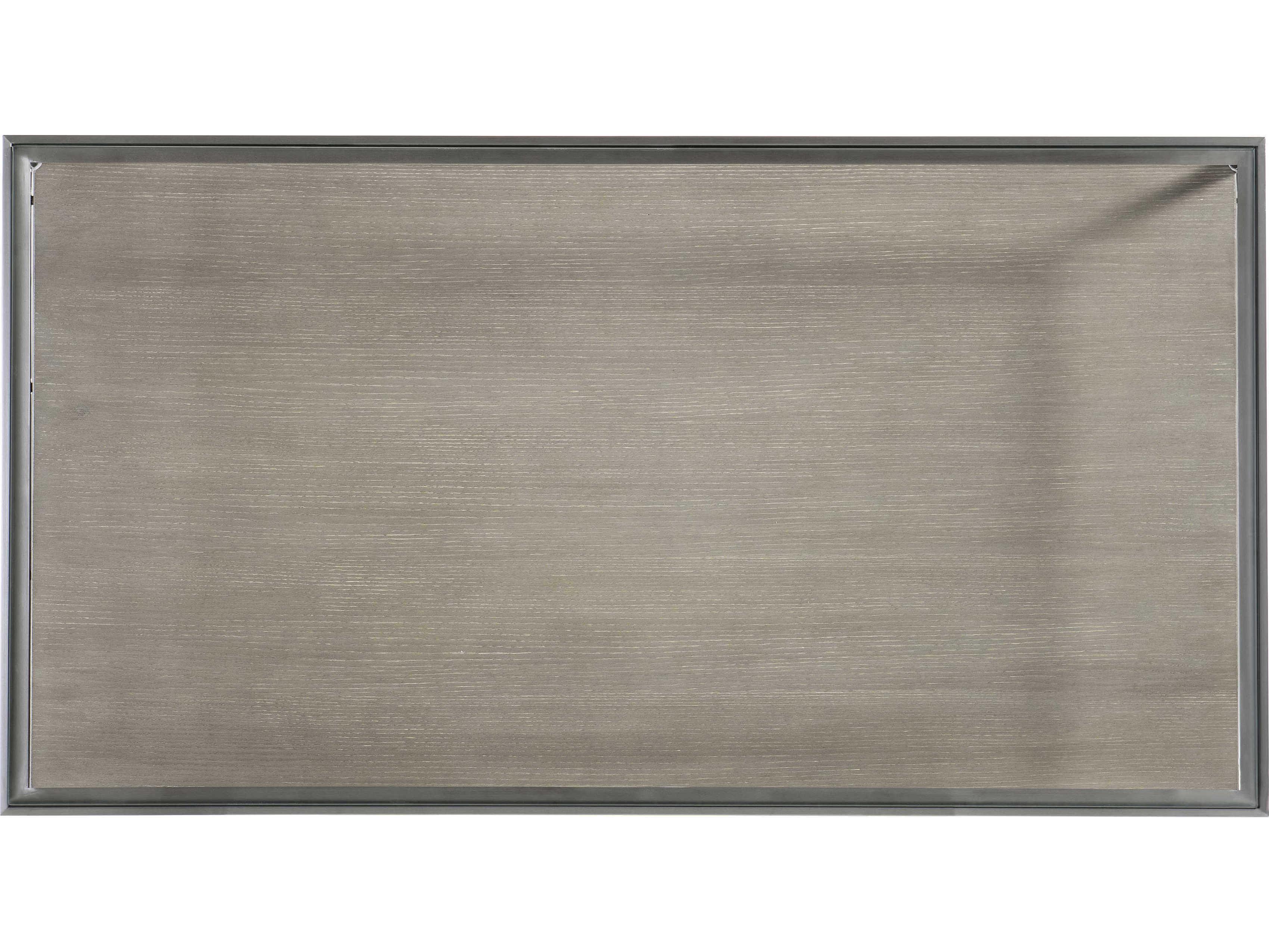 Bernhardt Cornelia Rectangular Glass Nebbia Coffee Table