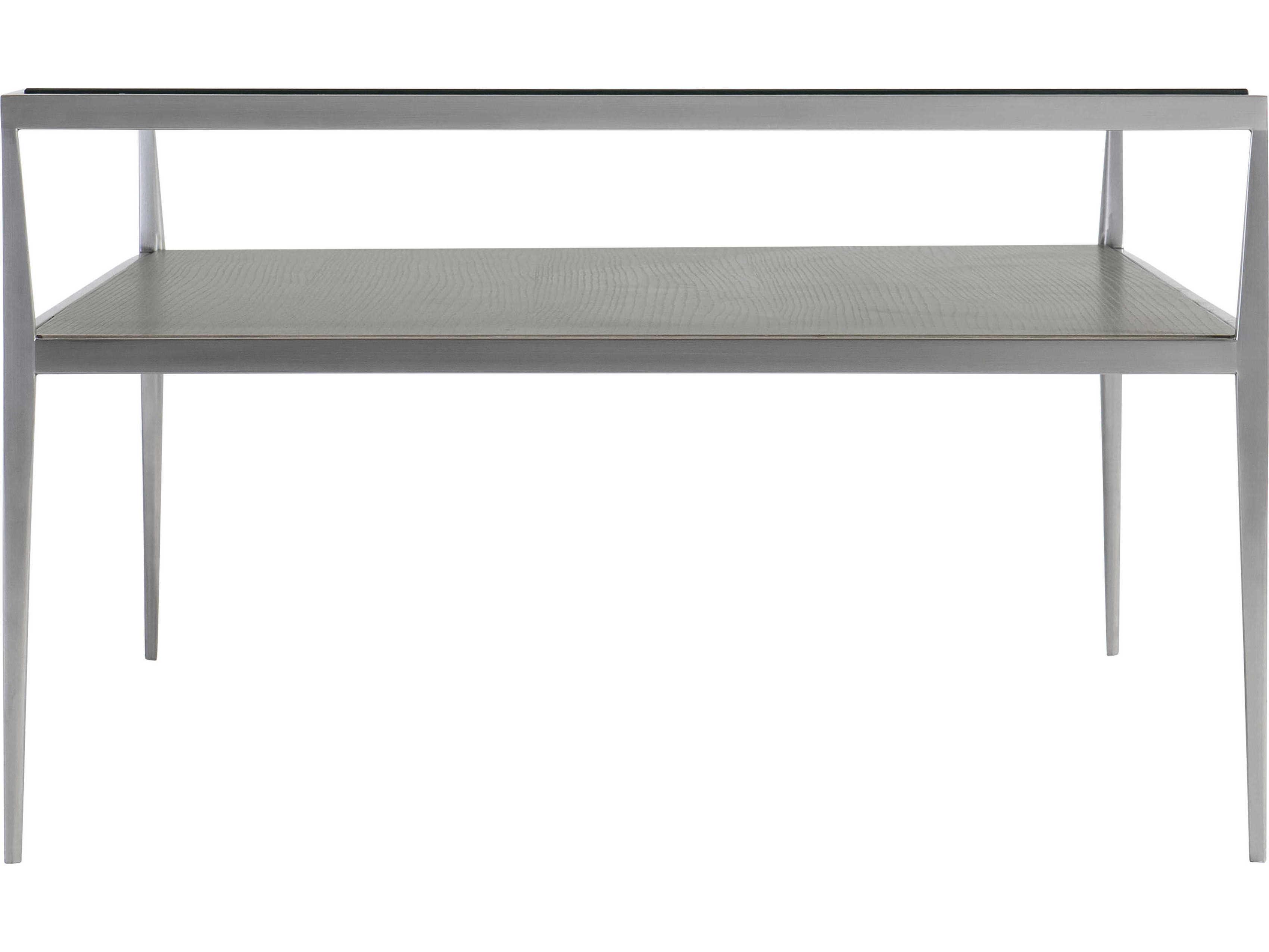 Bernhardt Cornelia Rectangular Glass Nebbia Coffee Table