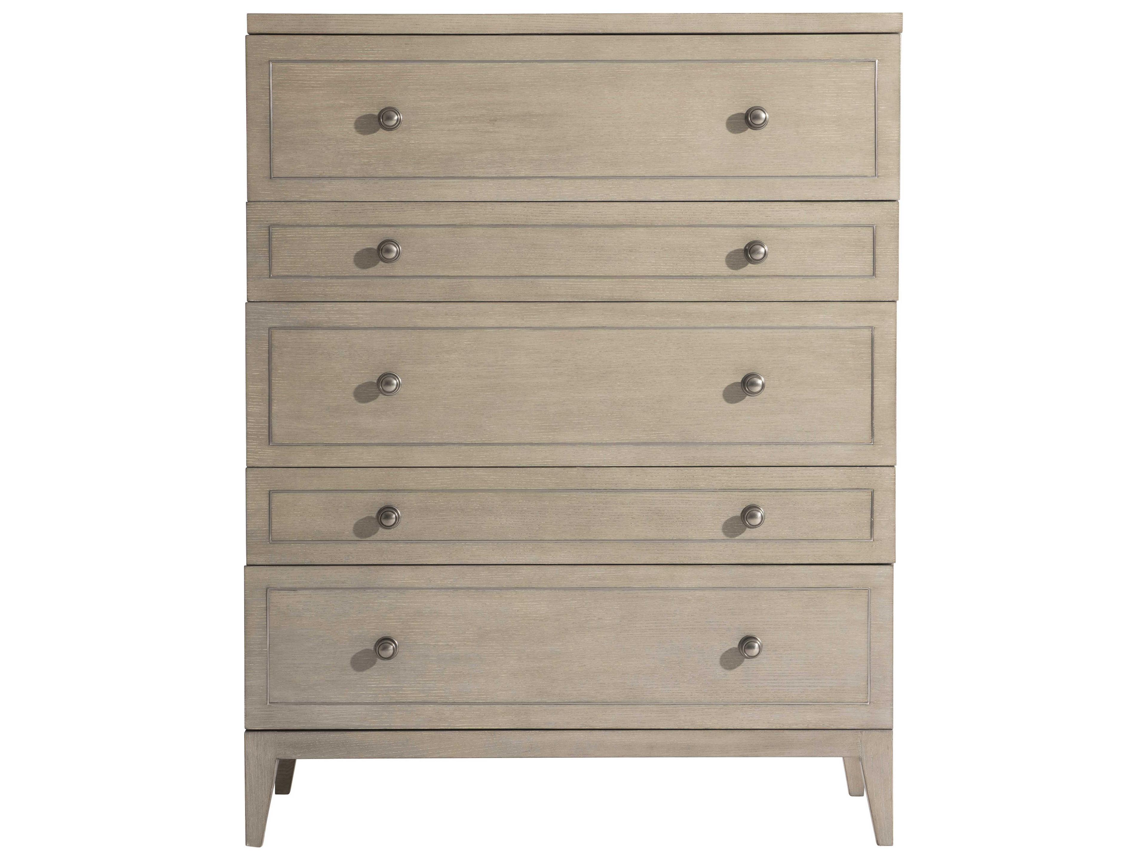 Bernhardt Cornelia Nebbia Beige Ash Wood Accent Chest