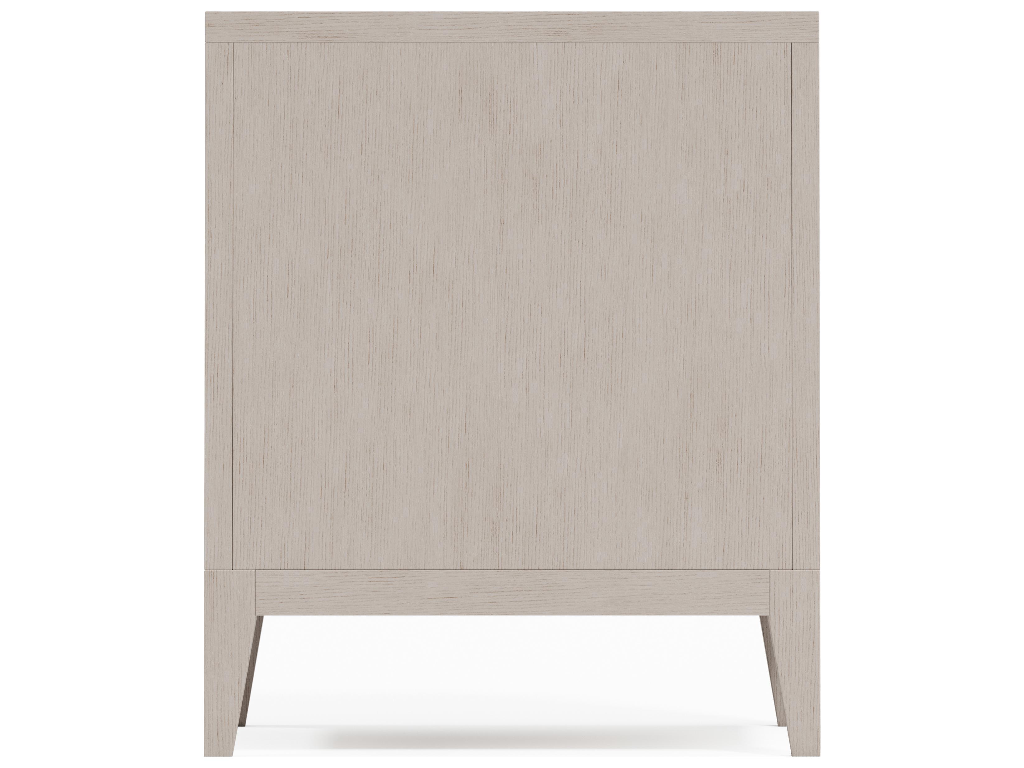 Bernhardt Cornelia 3-Drawers Natural Ash Wood Nightstand