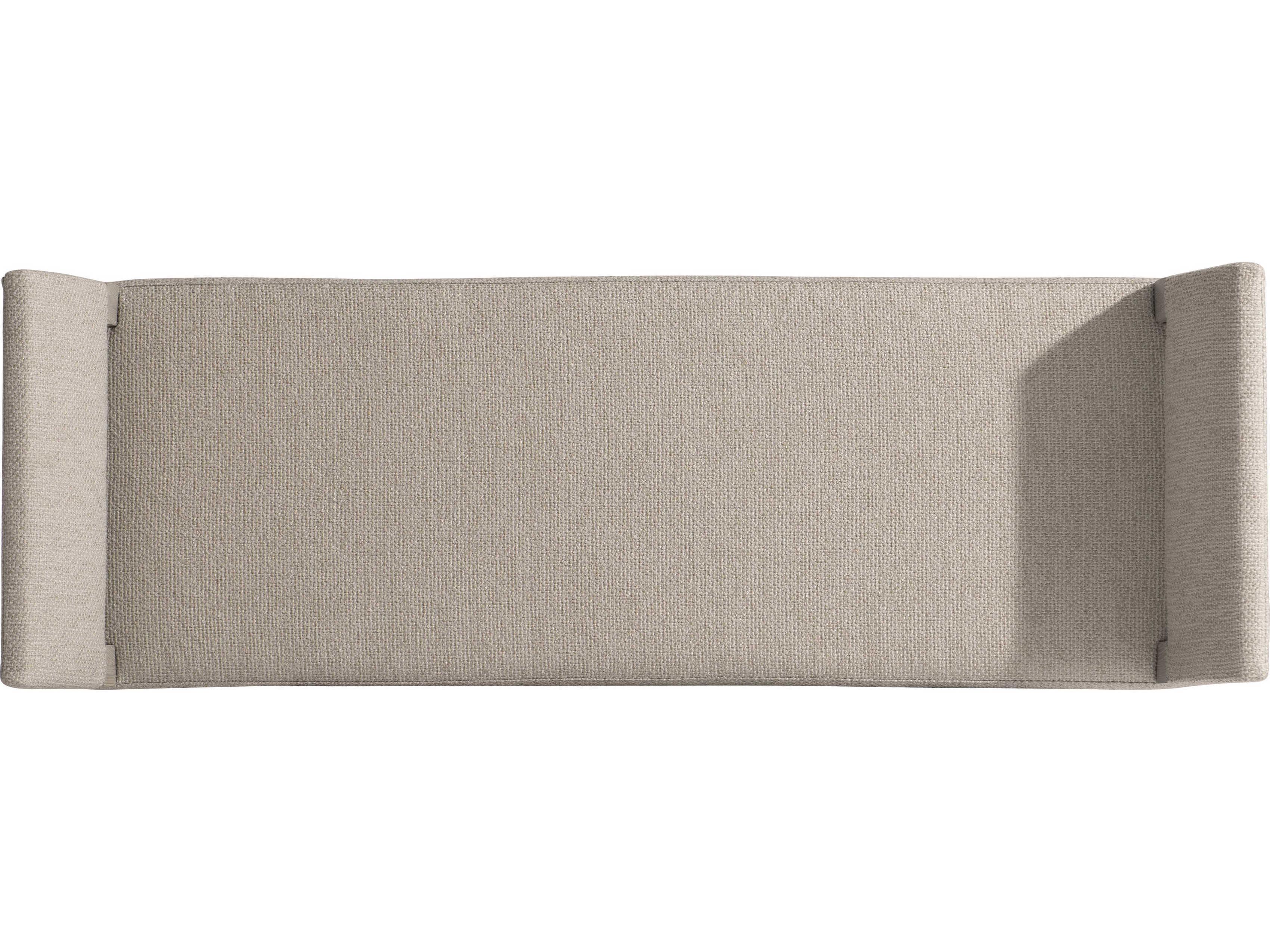 Bernhardt Cornelia Nebbia Beige Upholstered Accent Bench