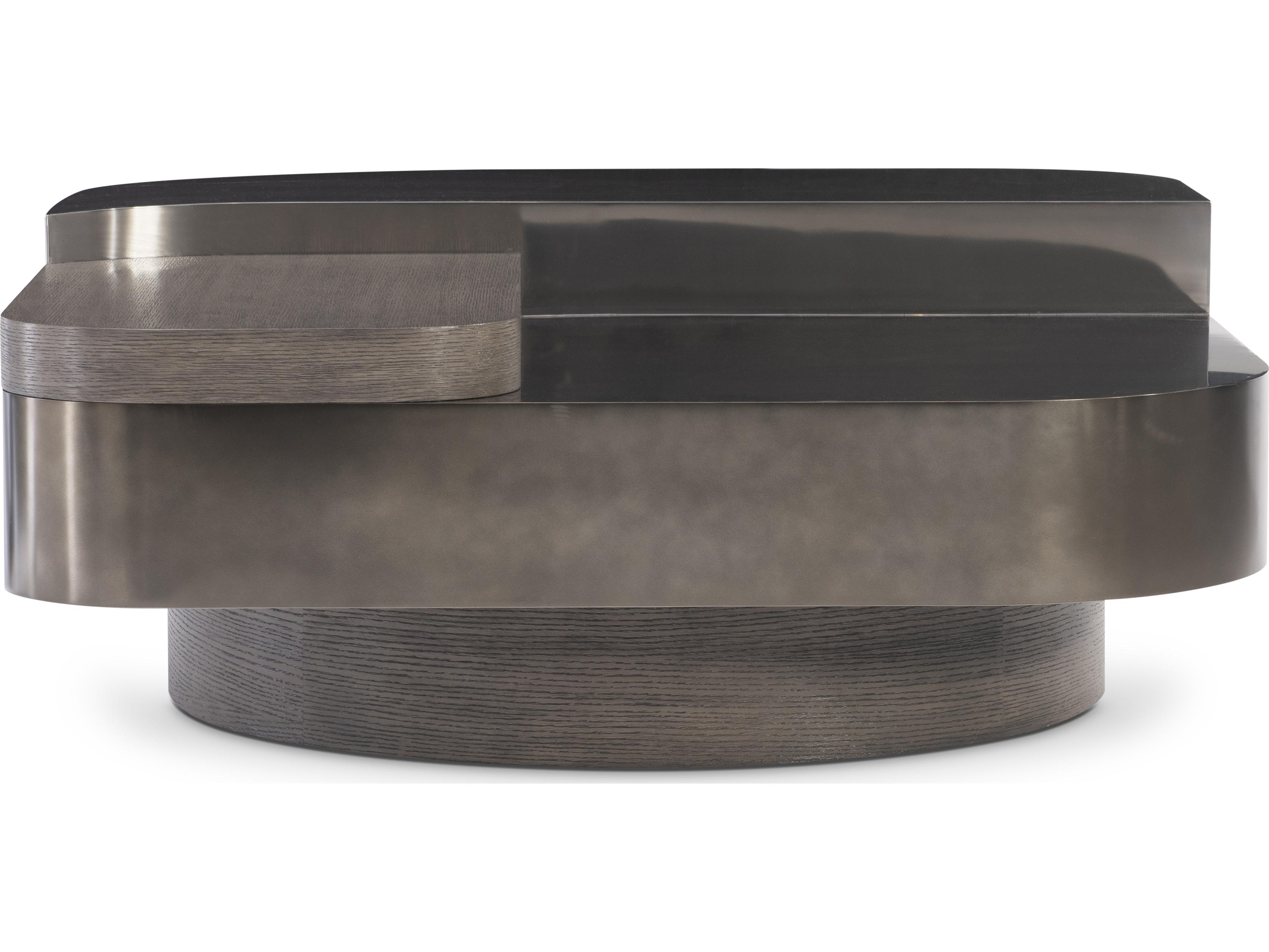 Bernhardt Jacopo Metal Bronze Coffee Table