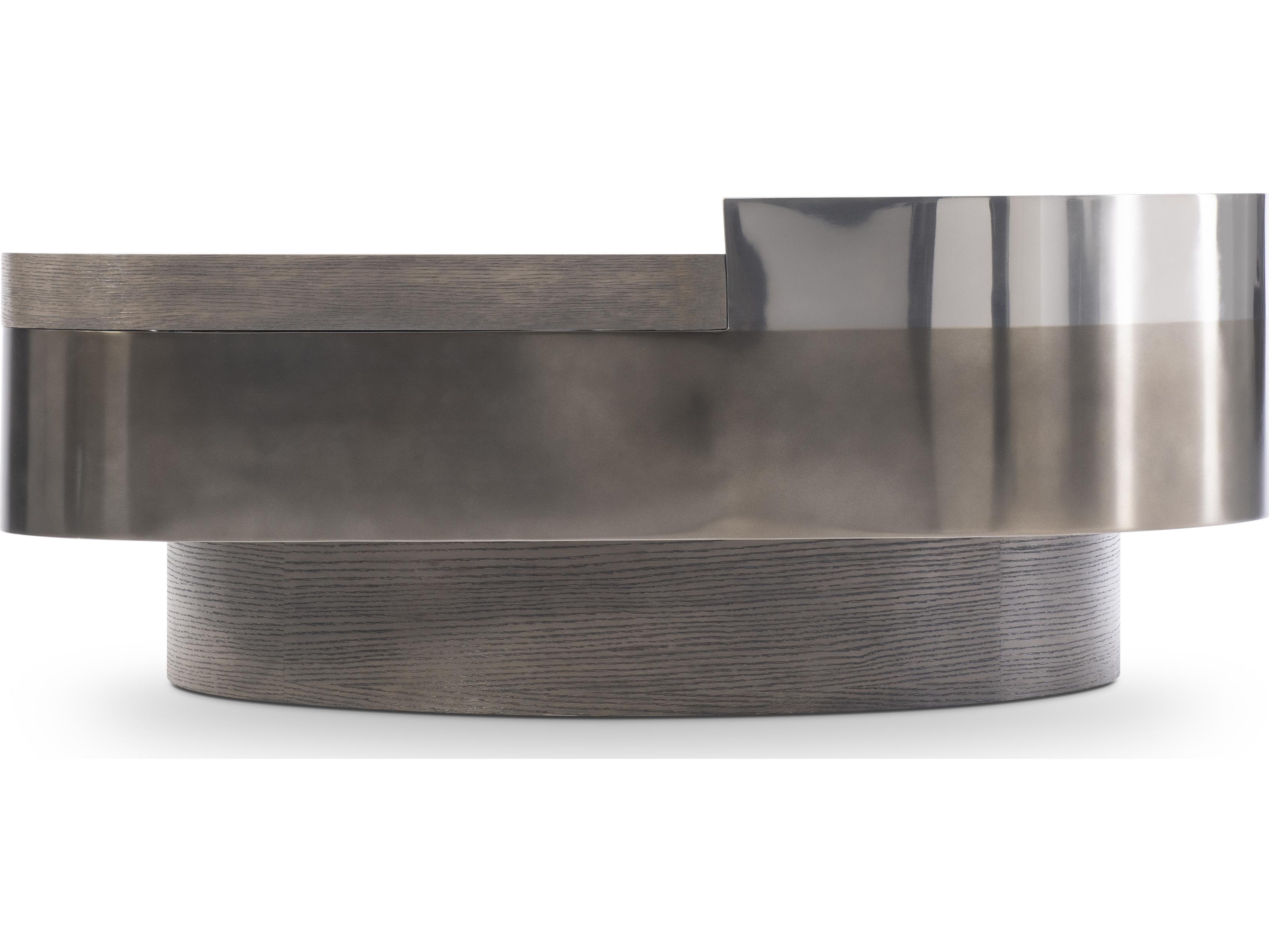 Bernhardt Jacopo Metal Bronze Coffee Table