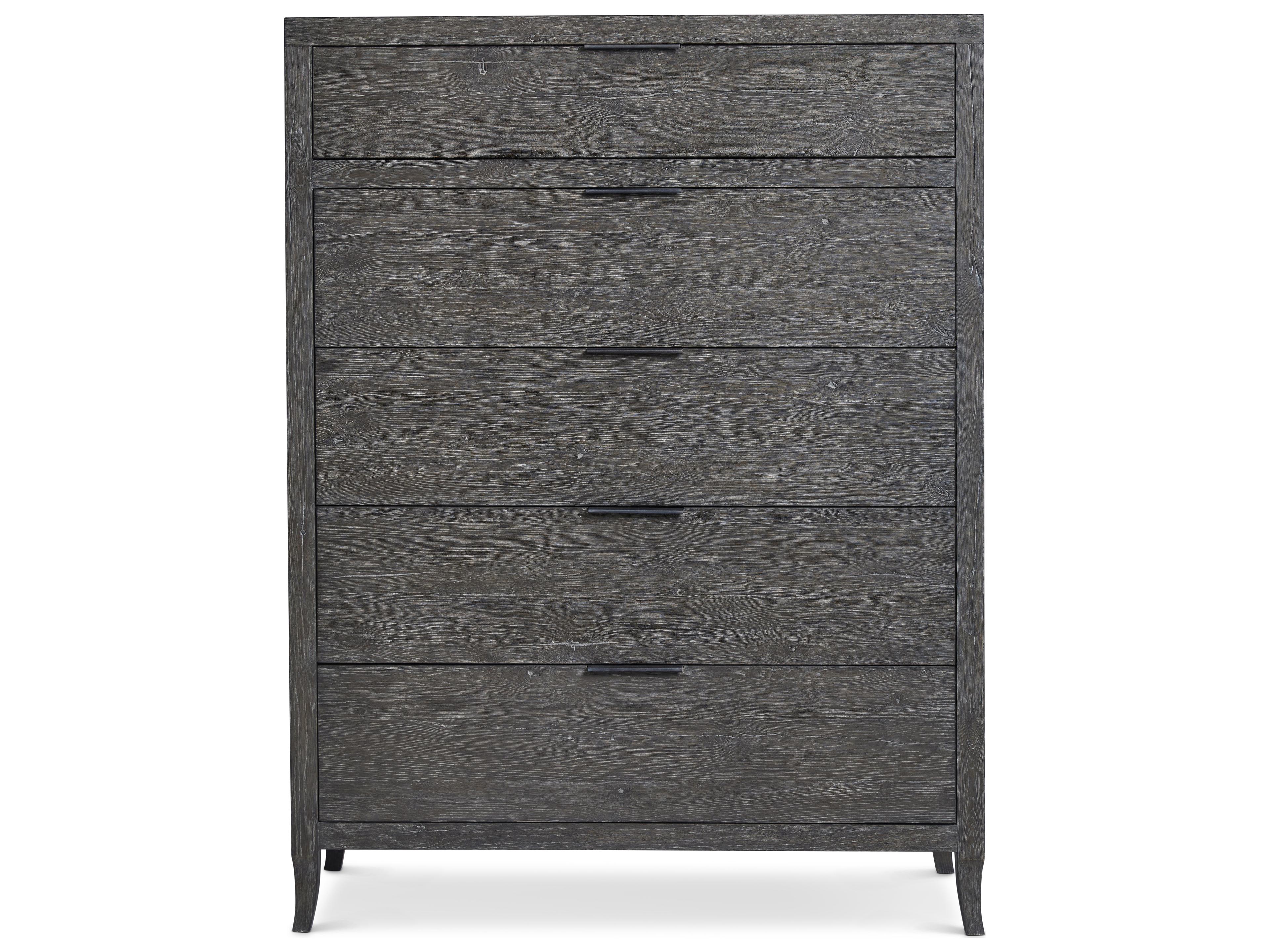 Bernhardt Tribeca Tadon Gray Oak Wood Accent Chest