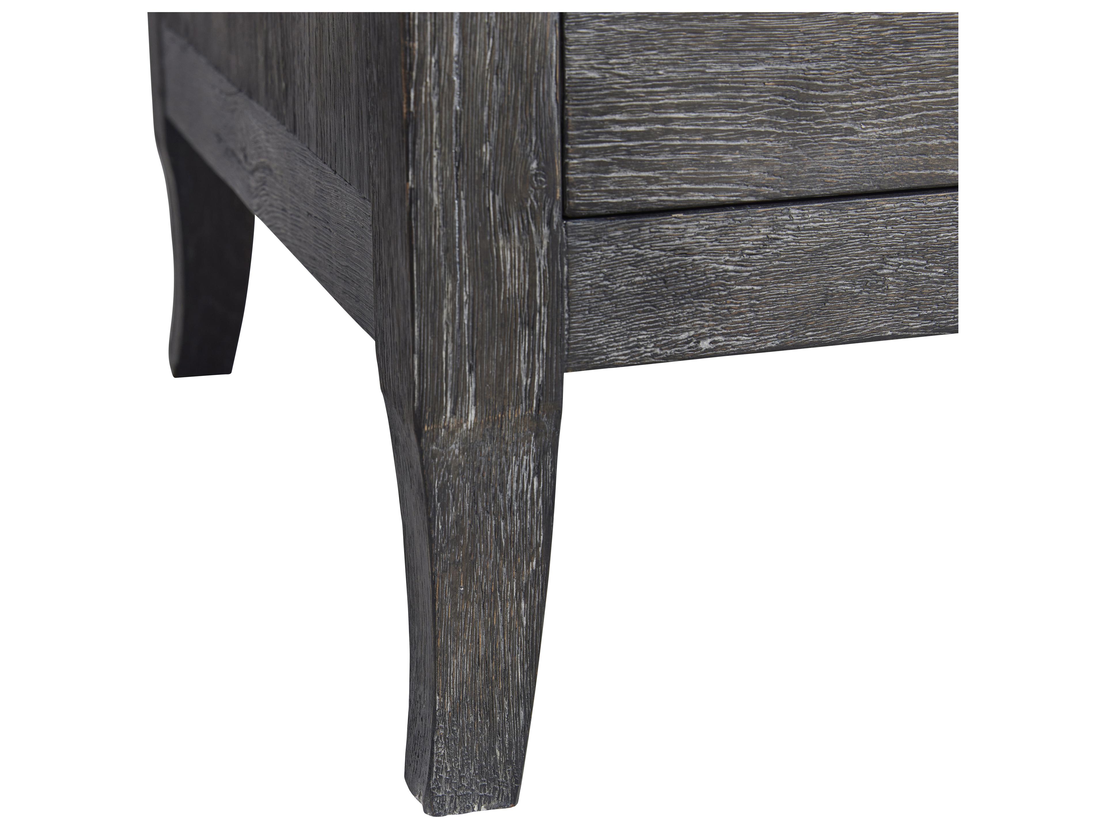 Bernhardt Tribeca Tadon Gray Oak Wood Accent Chest