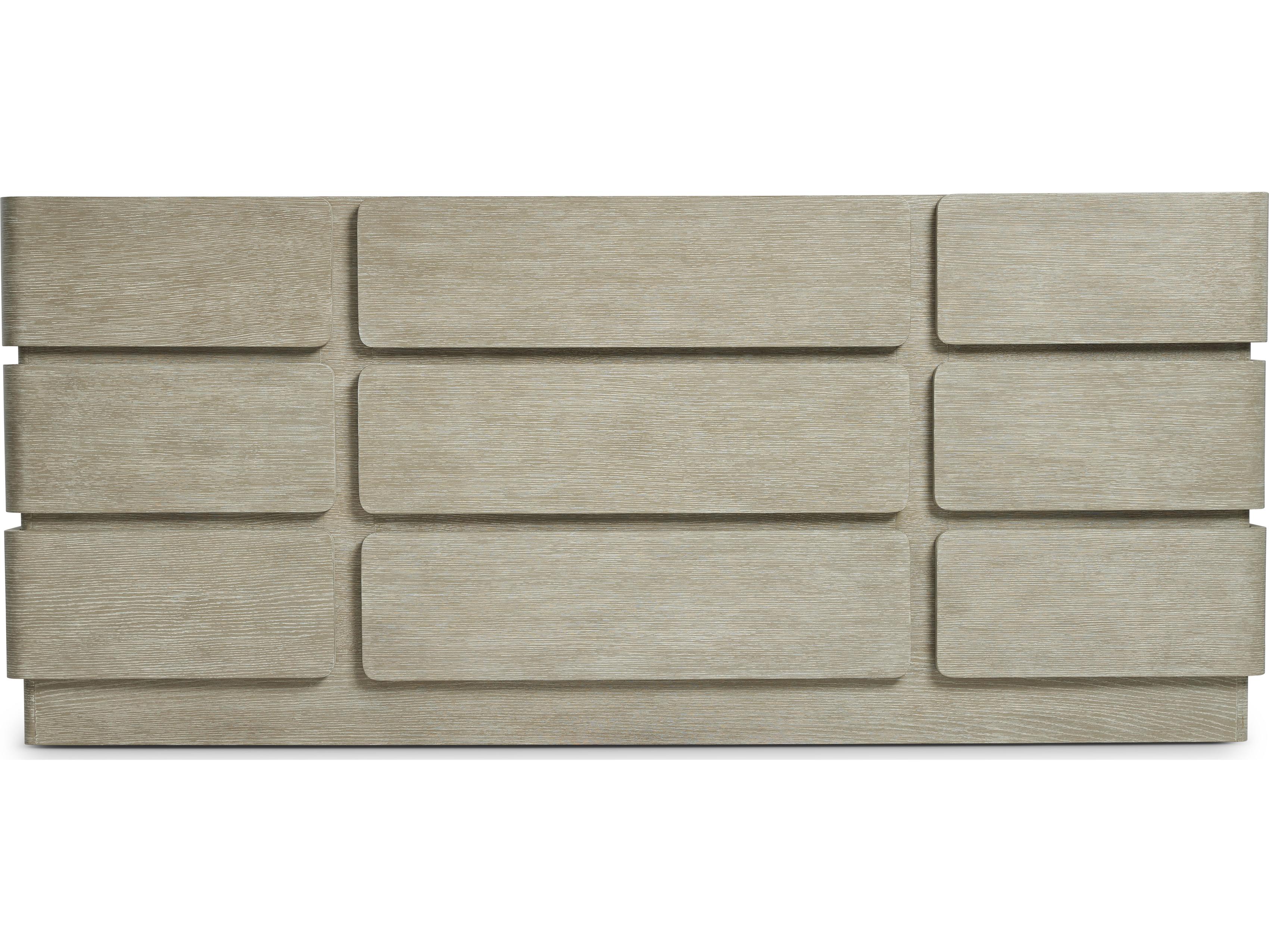 Bernhardt Arcadia Beige Oak Wood Dresser