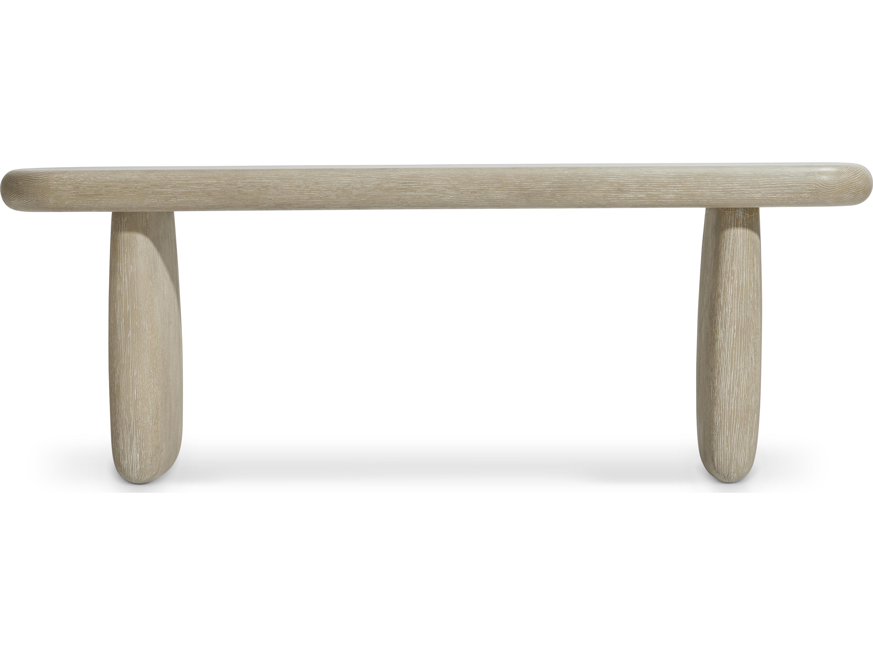 Bernhardt Arcadia Clay Gray Accent Bench