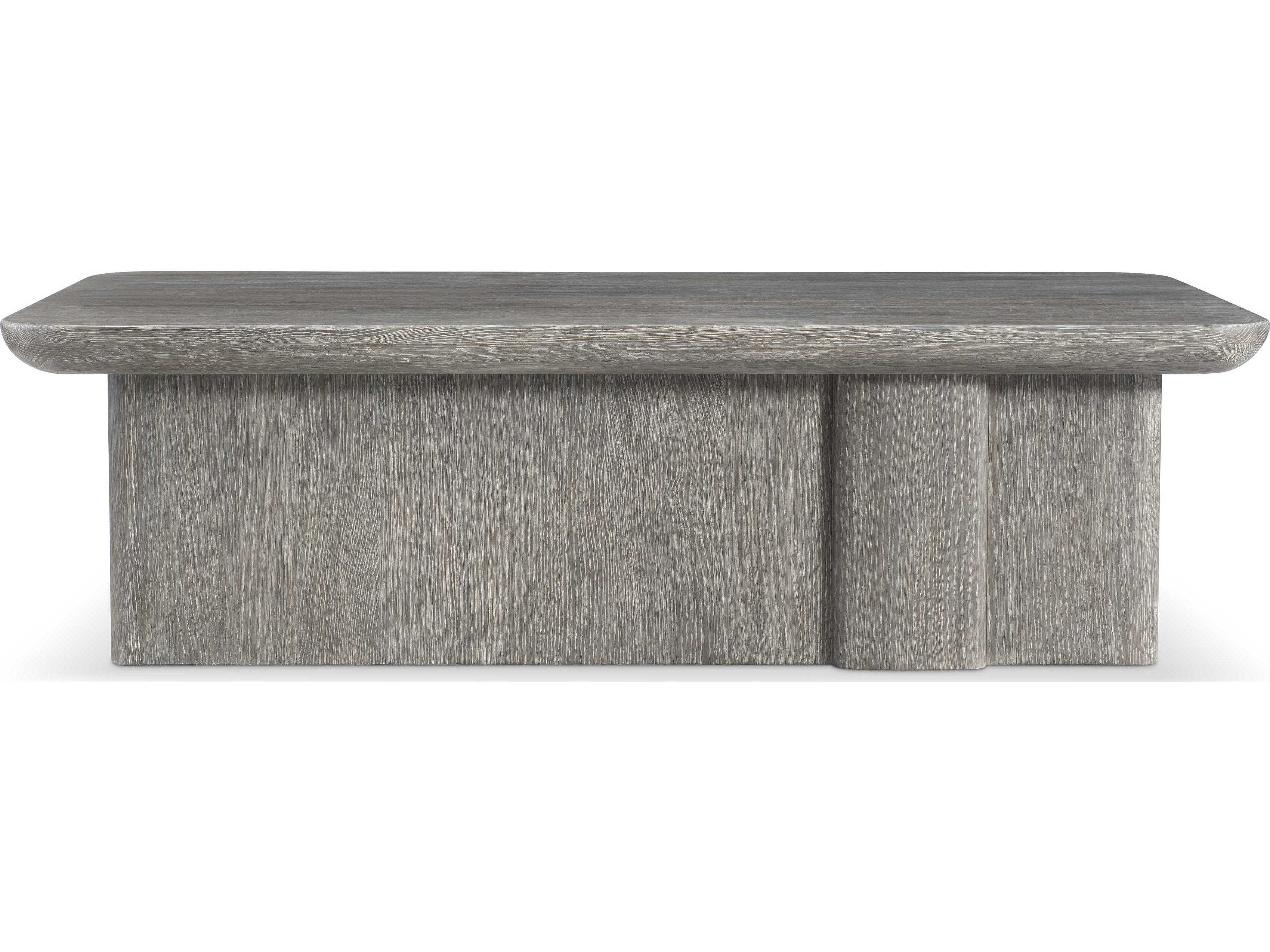 Bernhardt Monolith Rectangular Wood Brown Coffee Table
