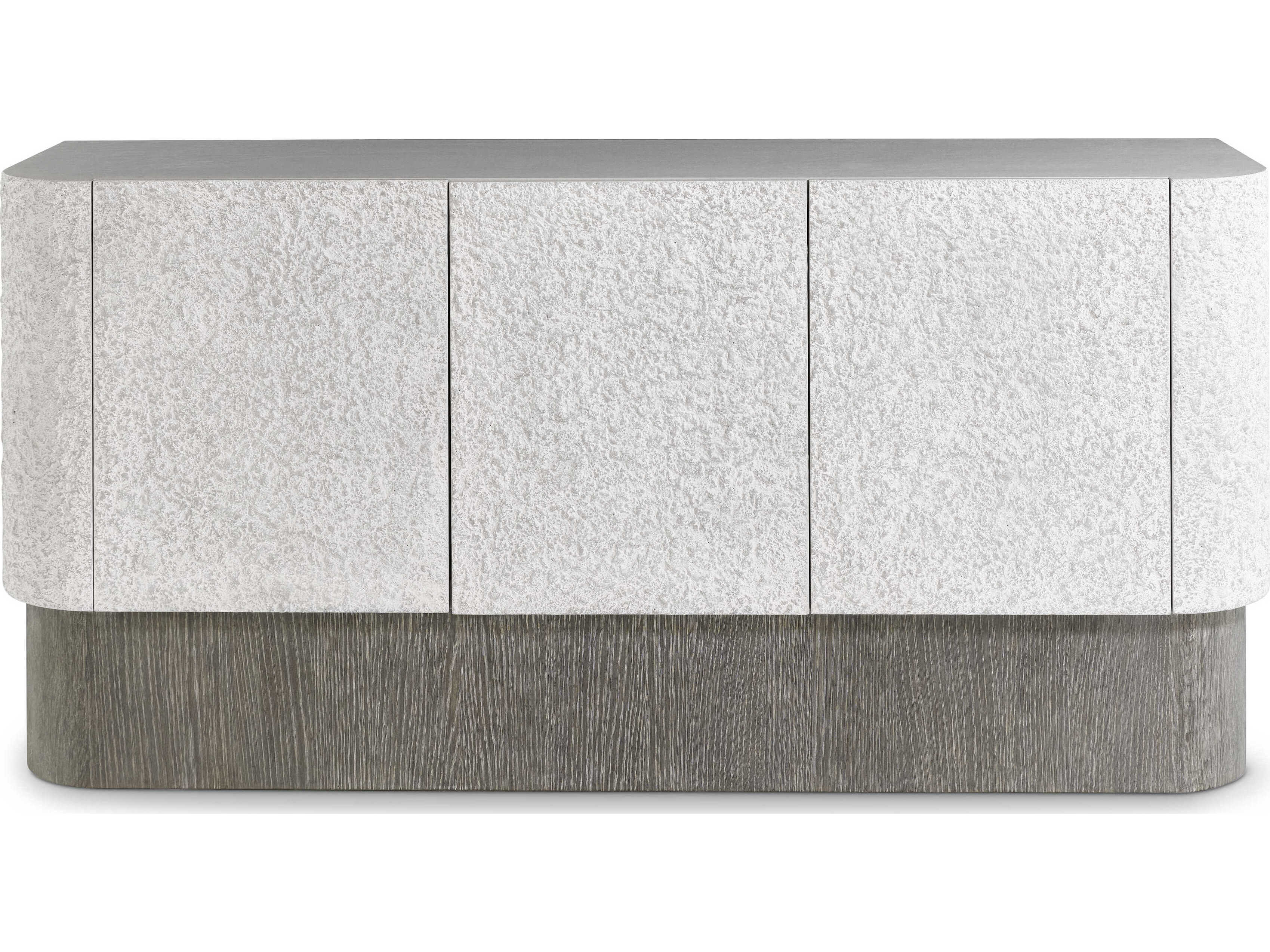 Bernhardt Monolith 68" Oak Wood Ivory Sideboard