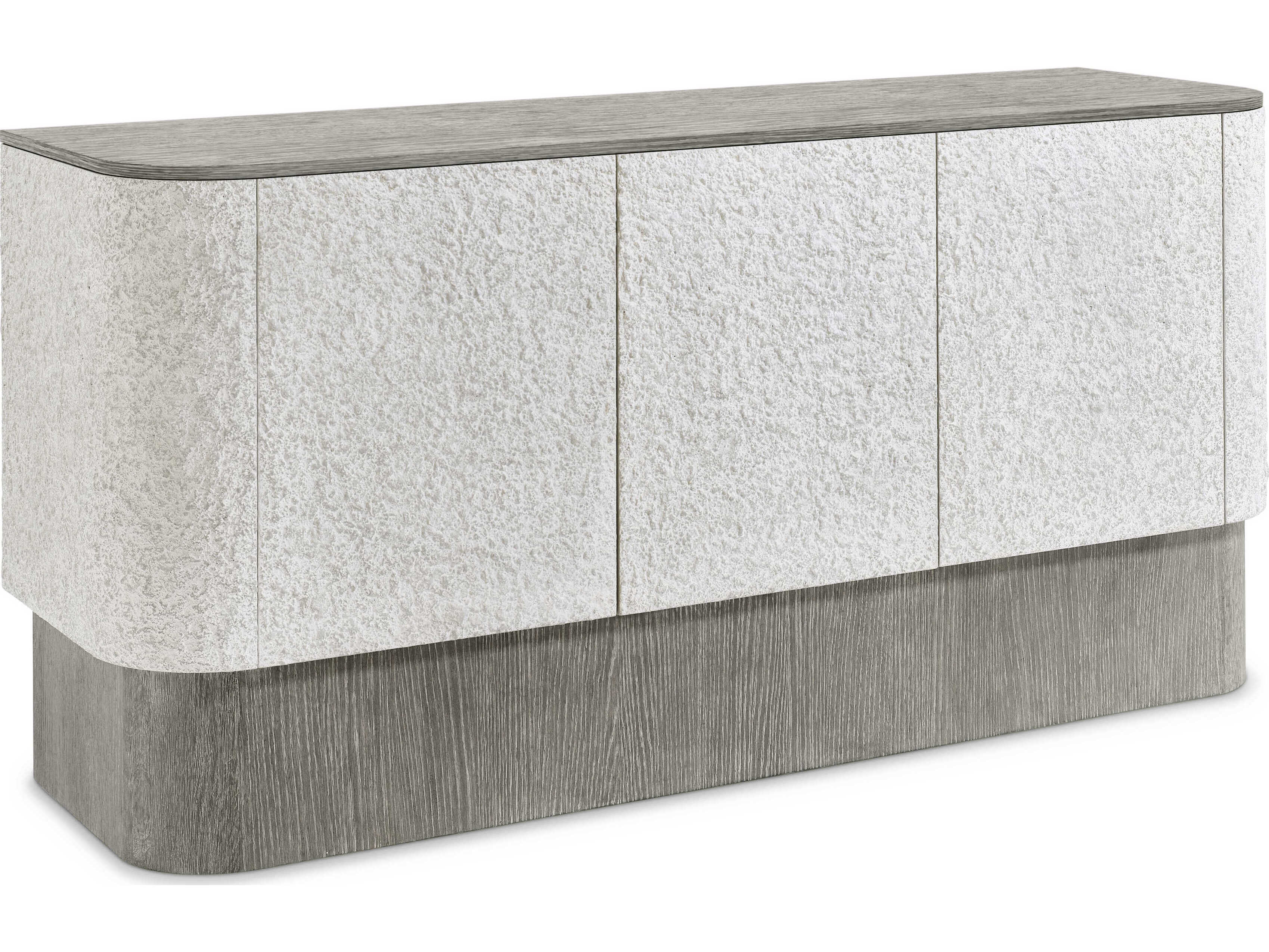 Bernhardt Monolith 68" Oak Wood Ivory Sideboard