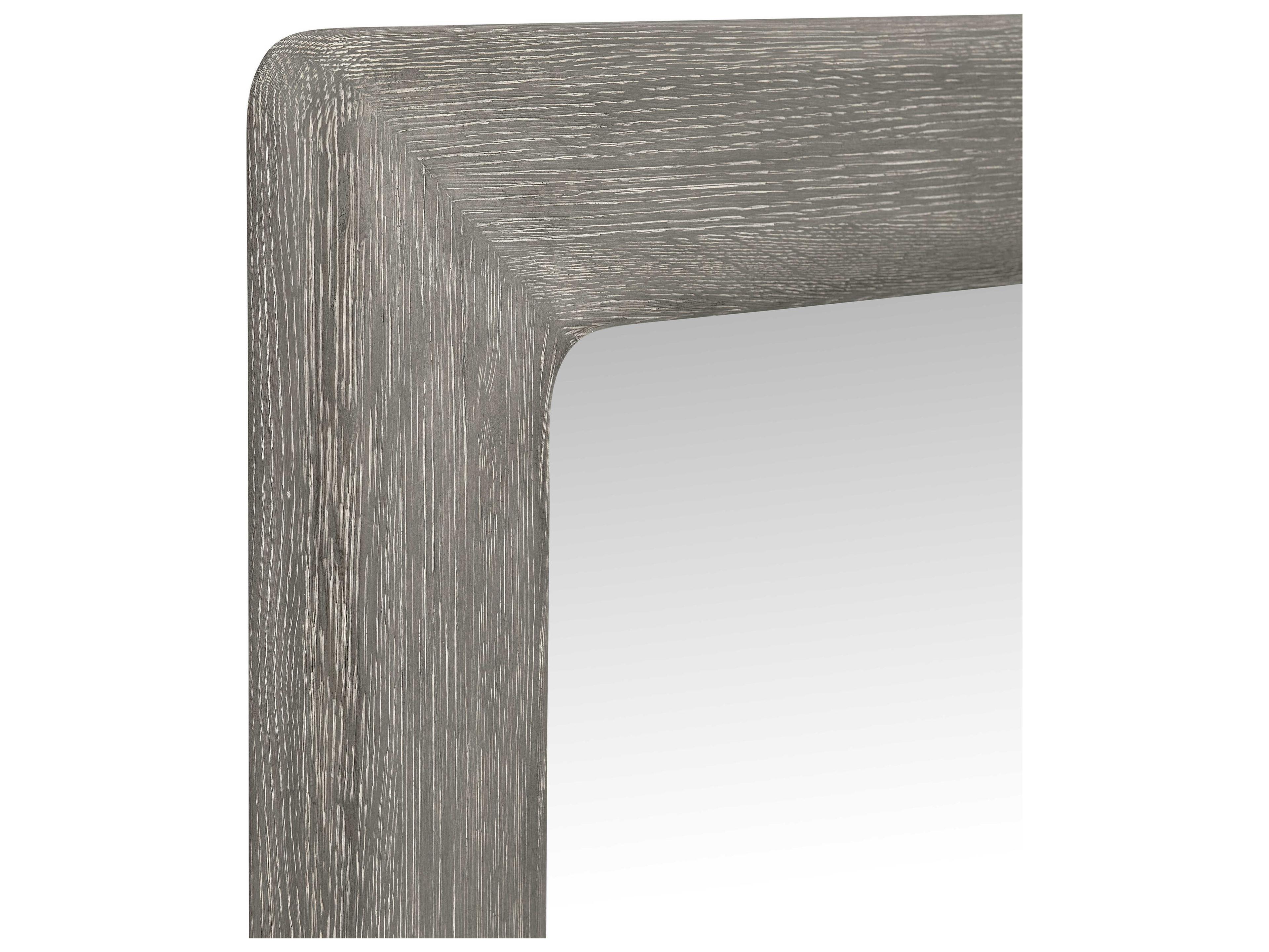 Bernhardt Monolith Brown Rectangular Wall Mirror