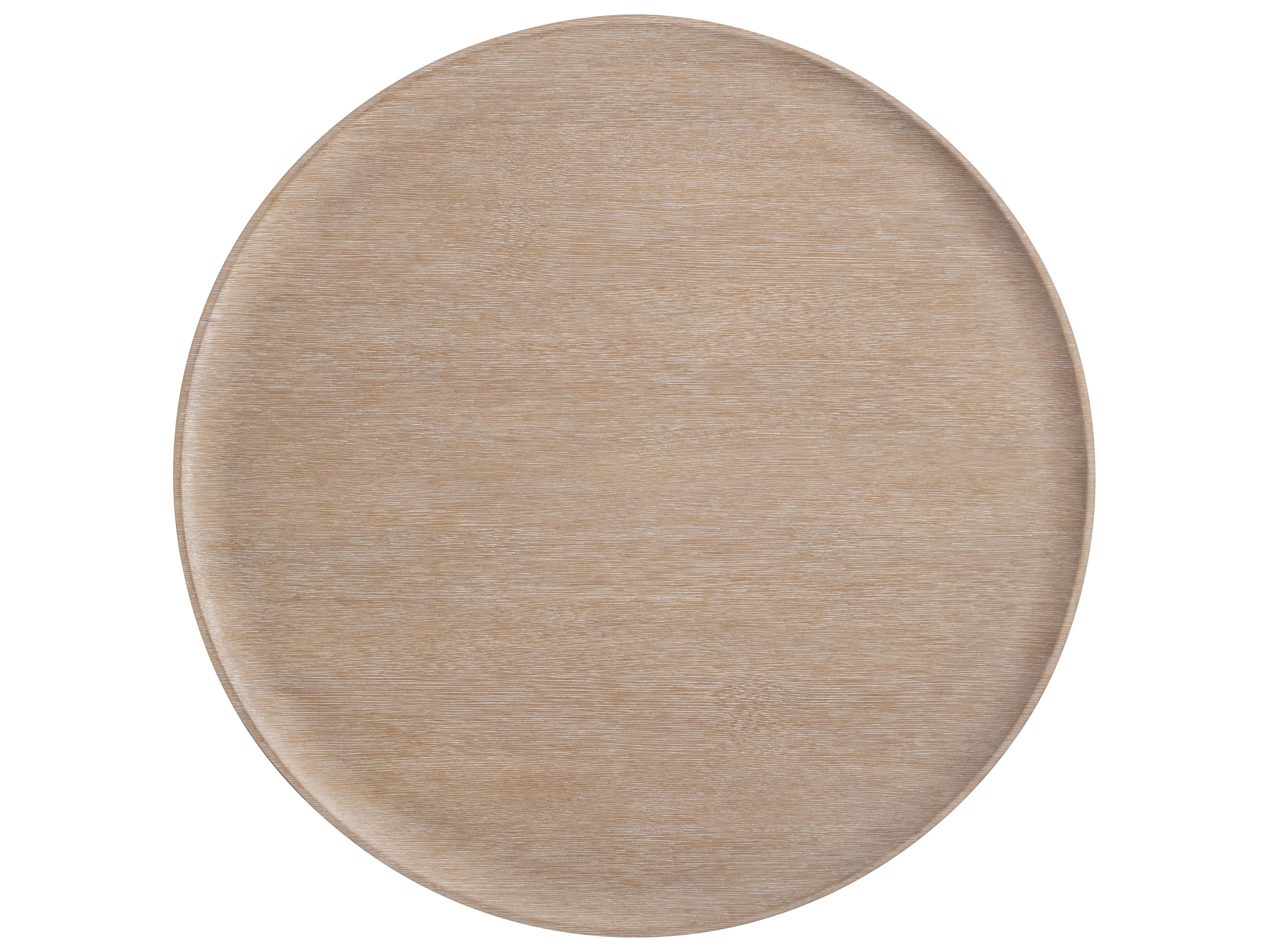 Bernhardt Loggia Round Wood Coffee Table