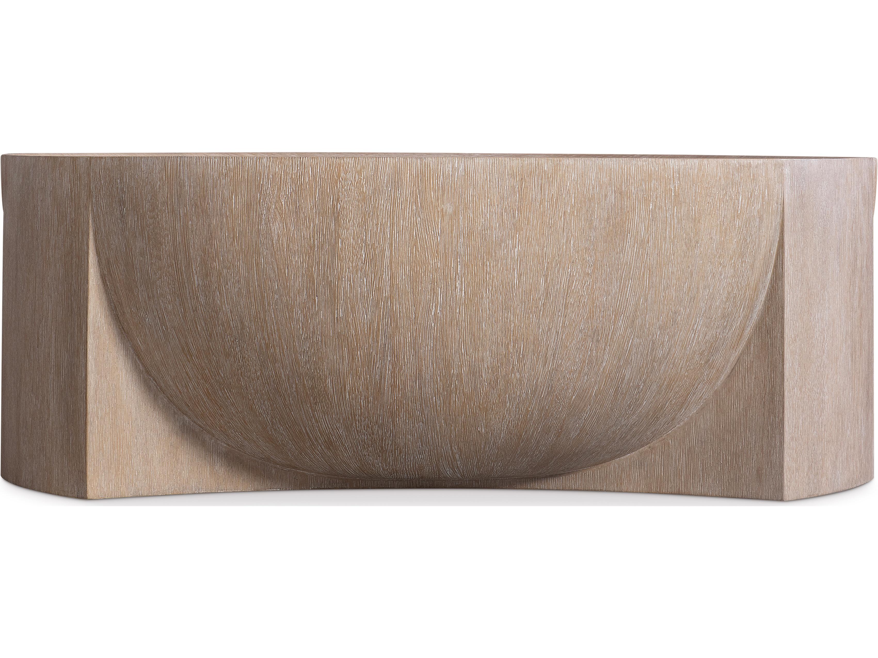 Bernhardt Loggia Round Wood Coffee Table