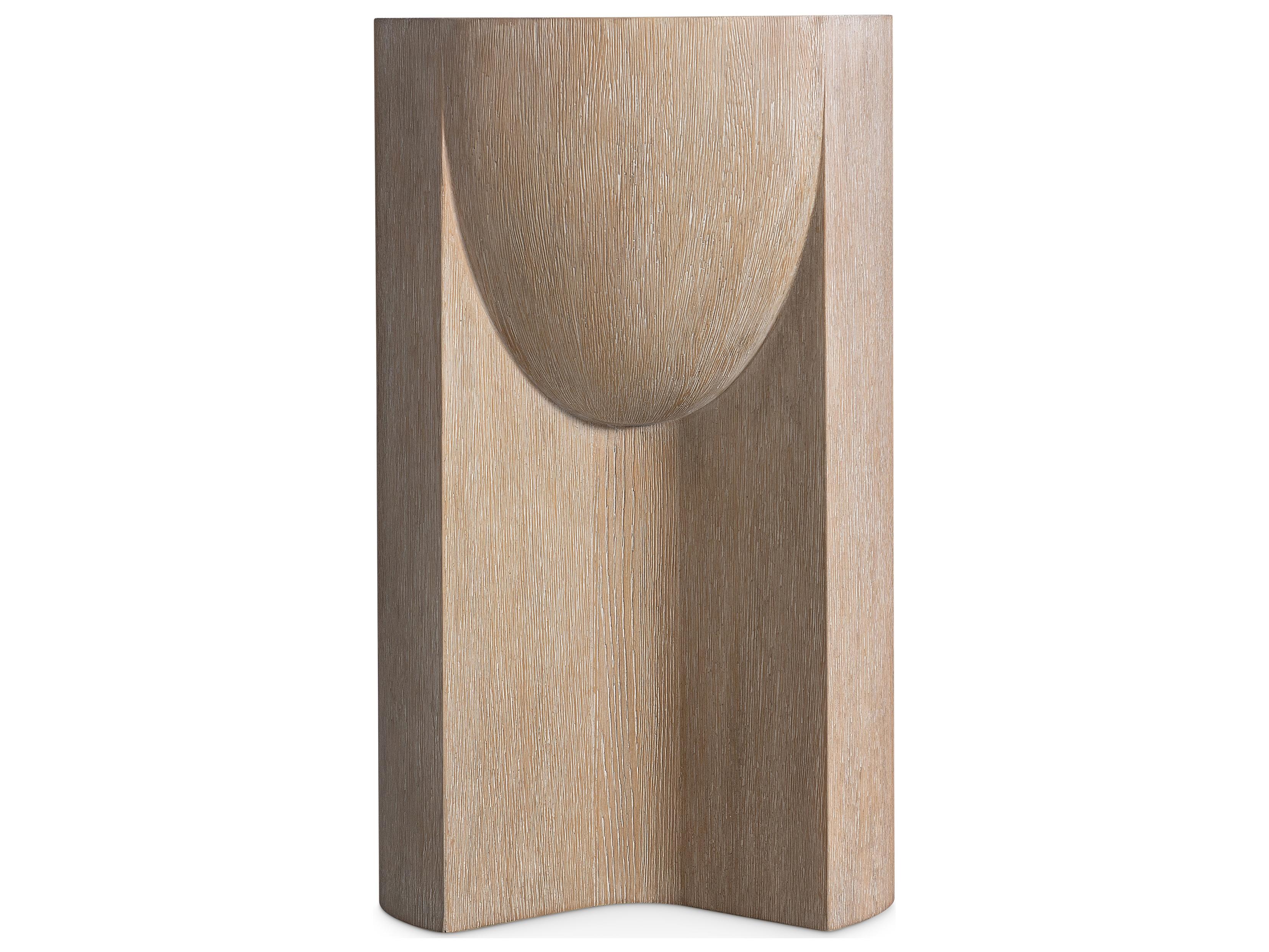 Bernhardt Loggia Round Wood End Table