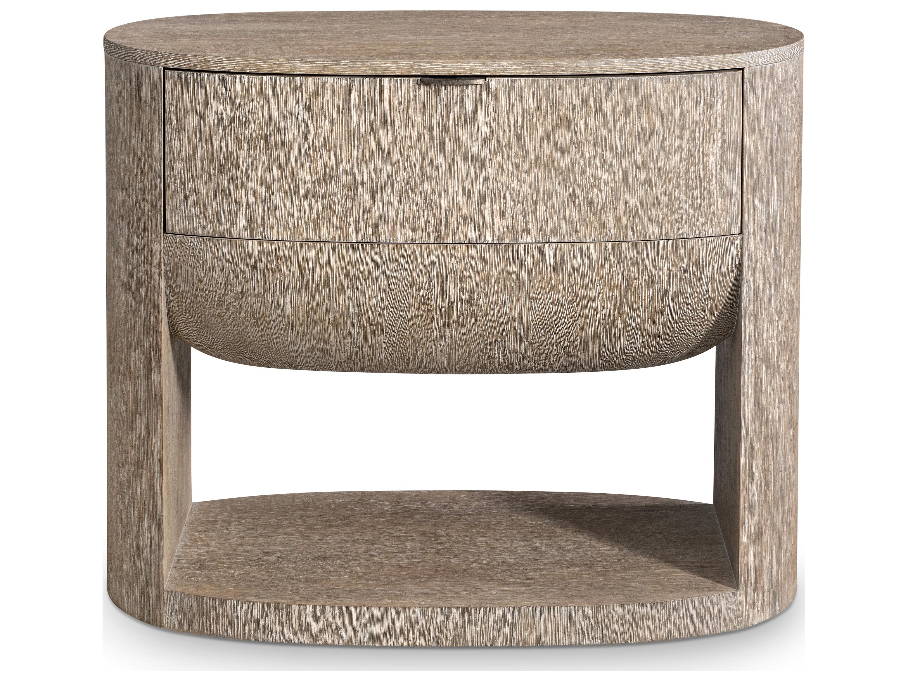 Bernhardt Loggia 1-Drawer Brown Nightstand