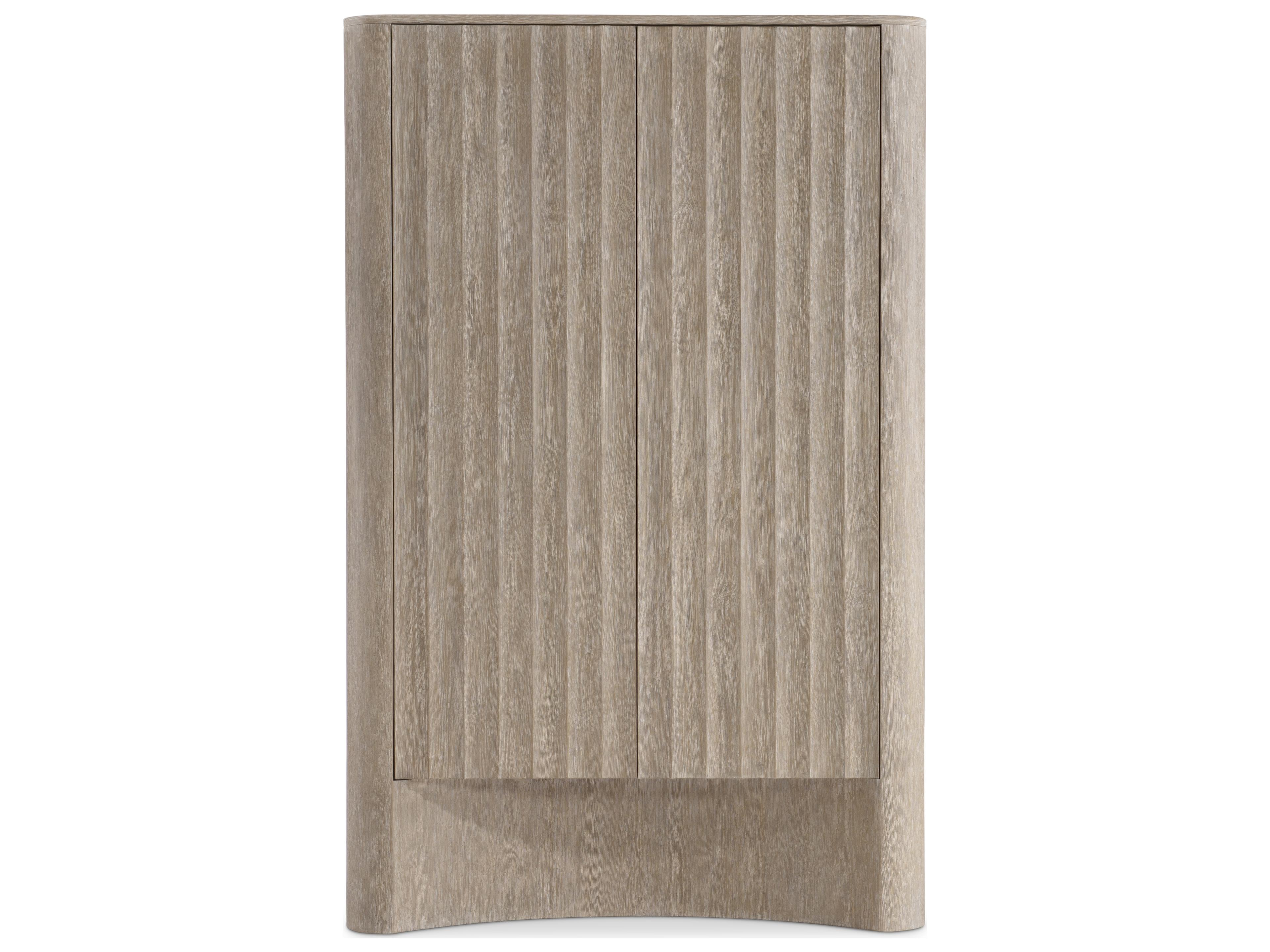 Bernhardt Loggia Brown Bar Cabinet