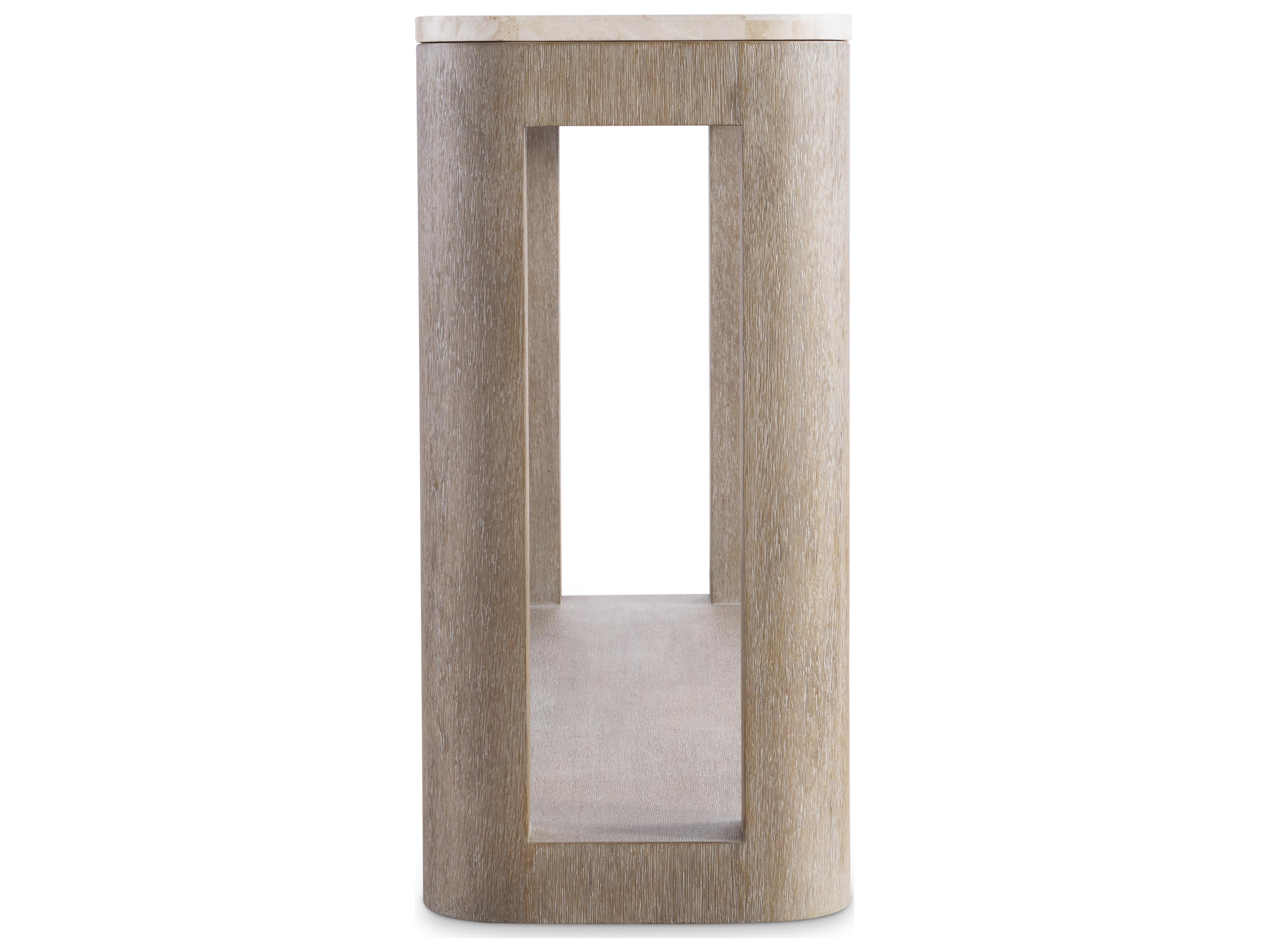 Bernhardt Loggia Rectangular Marble Console Table