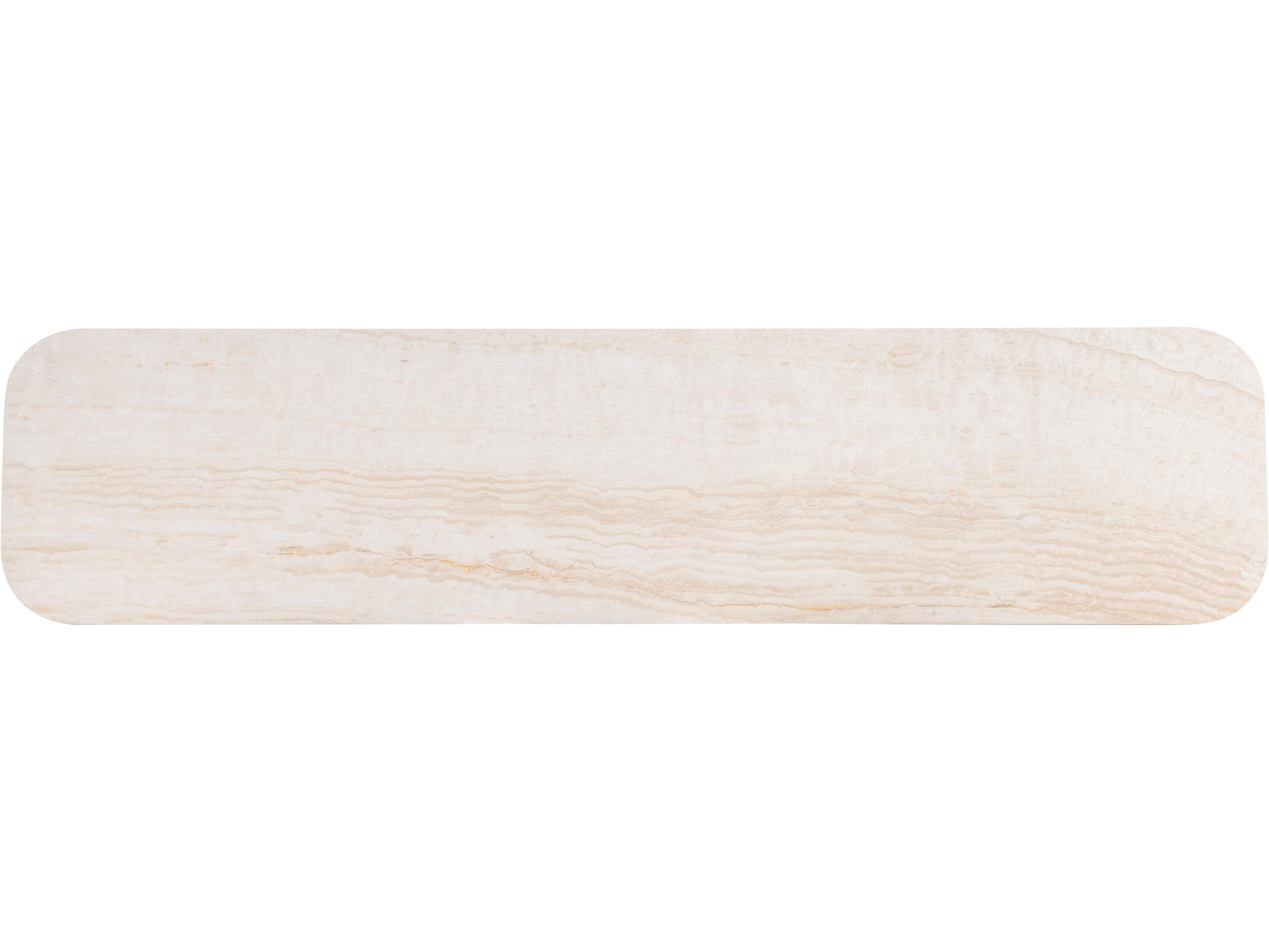 Bernhardt Loggia Rectangular Marble Console Table