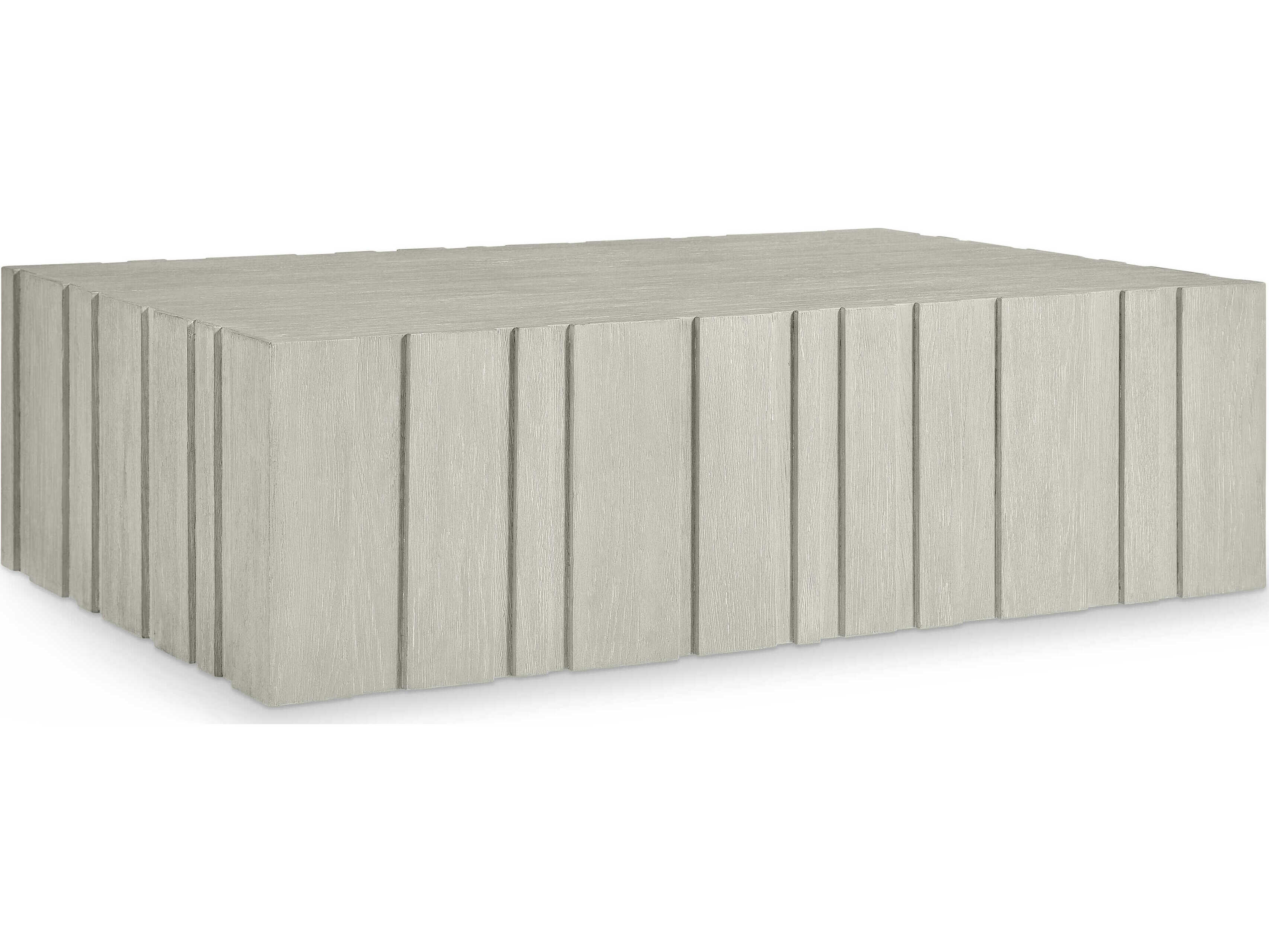 Bernhardt Tempo Rectangular Wood Beige Coffee Table