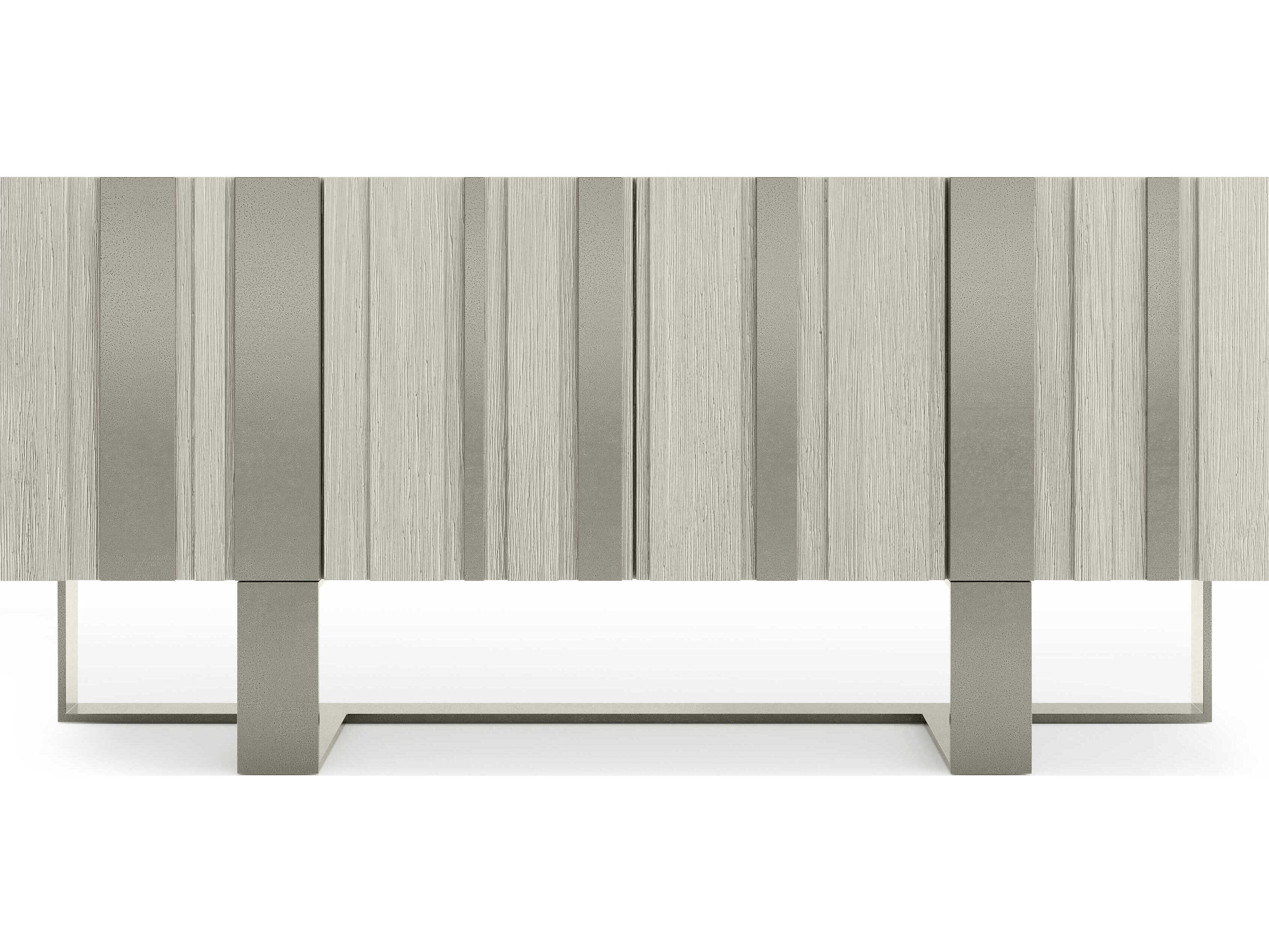 Bernhardt Tempo 68" Oak Wood Beige Sideboard