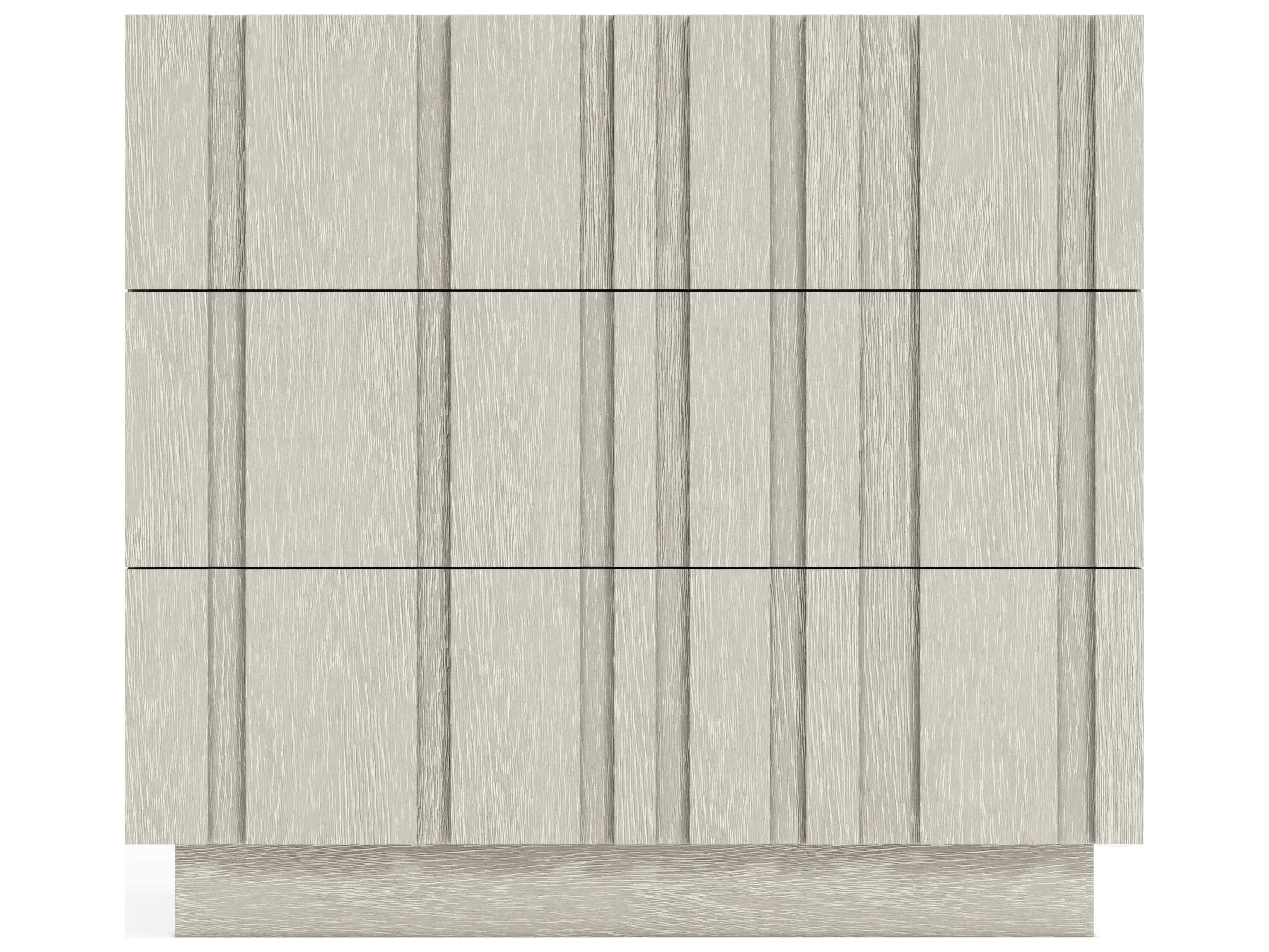 Bernhardt Tempo 3-Drawers Oak Wood Nightstand