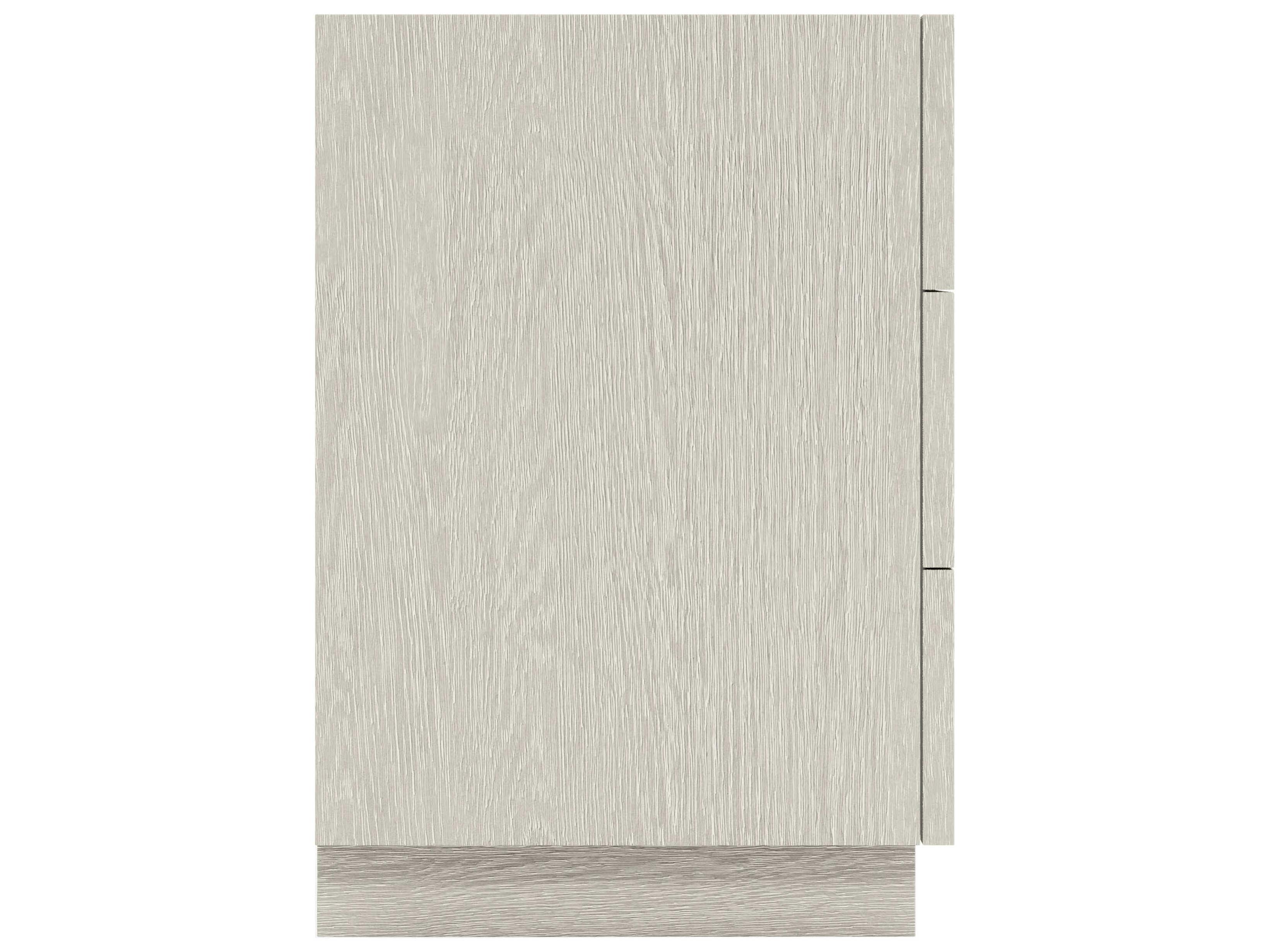 Bernhardt Tempo 3-Drawers Oak Wood Nightstand