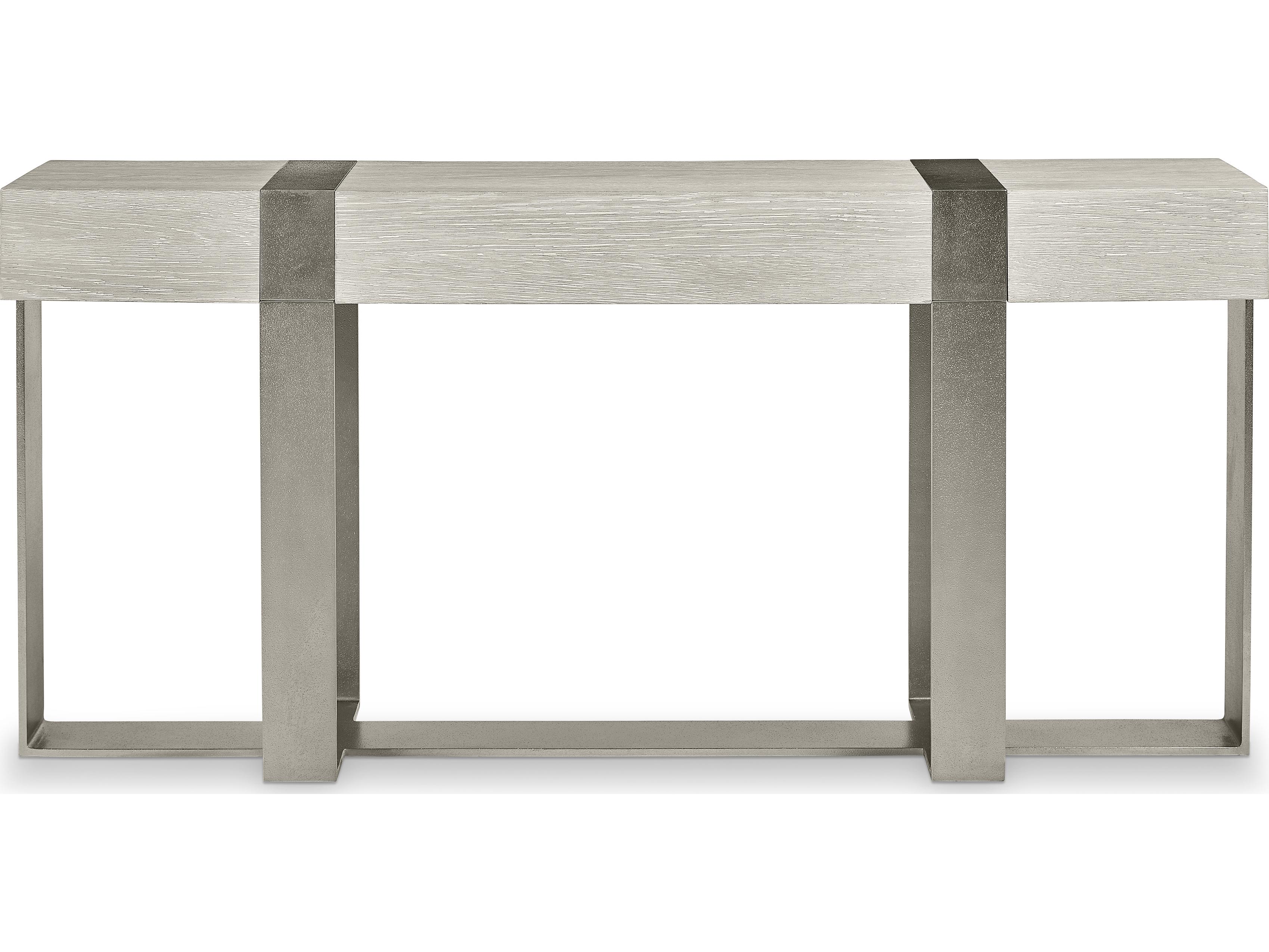 Bernhardt Tempo Rectangular Wood Console Table