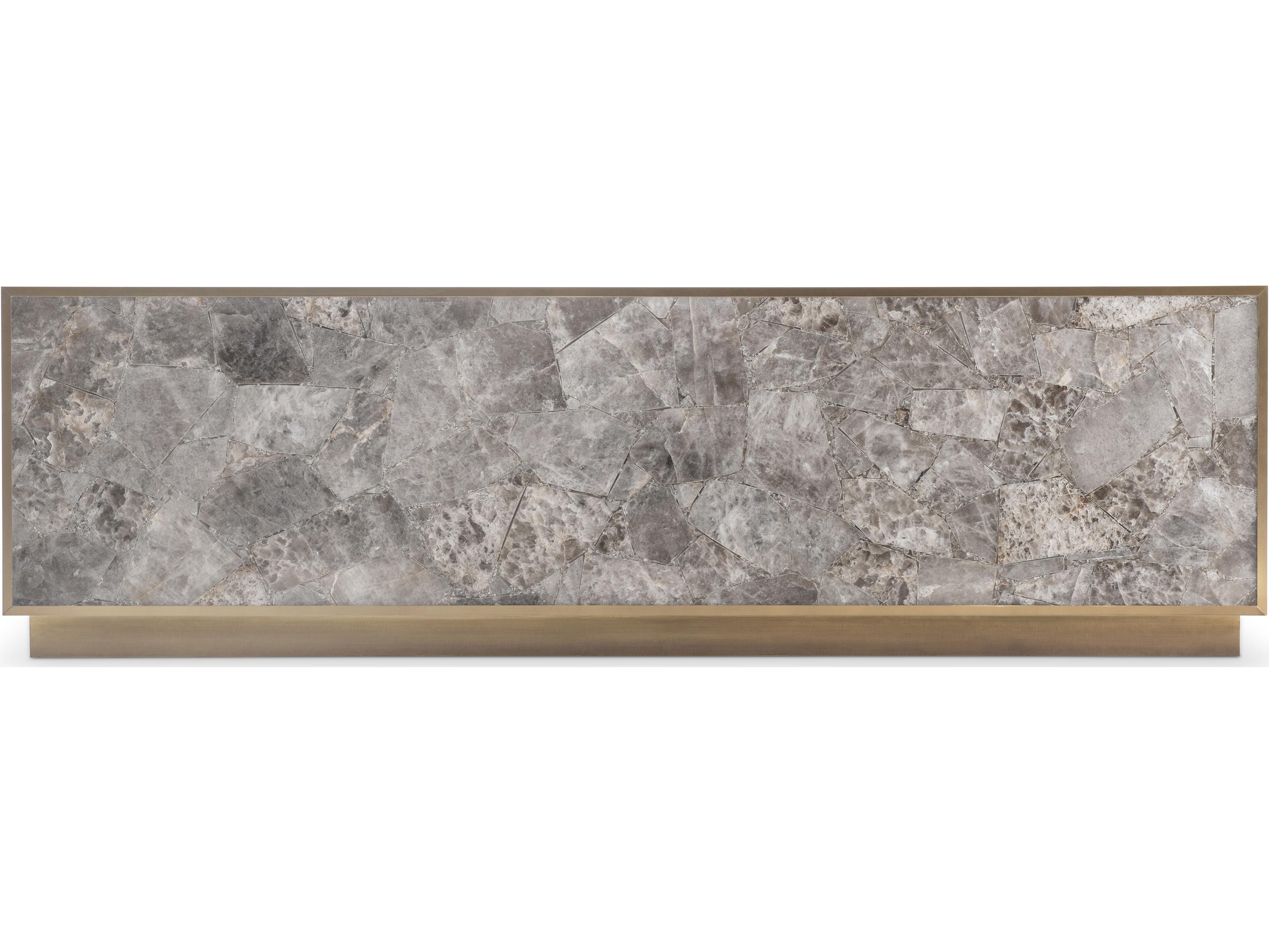 Bernhardt Tildon Stone Coffee Table