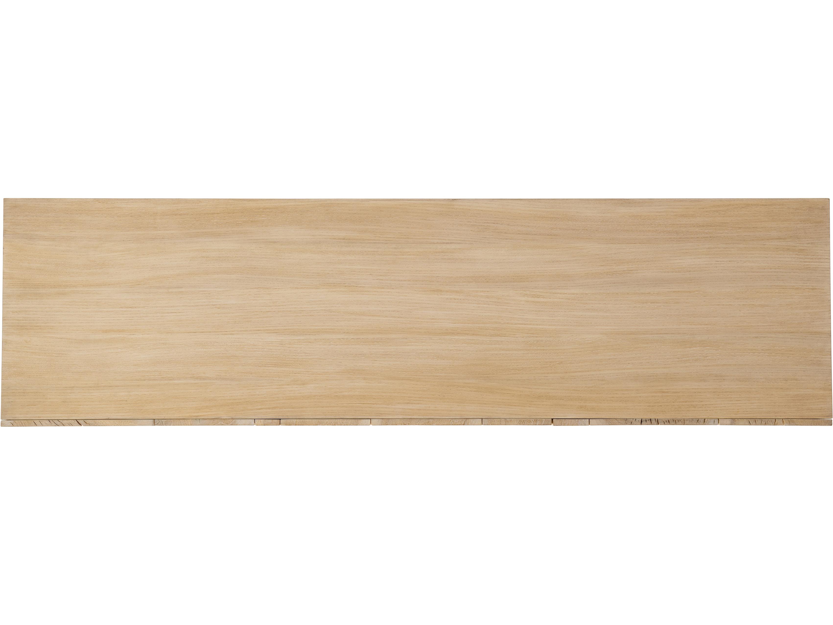 Bernhardt Calavaras 6-Drawers Natural Teak Wood Dresser