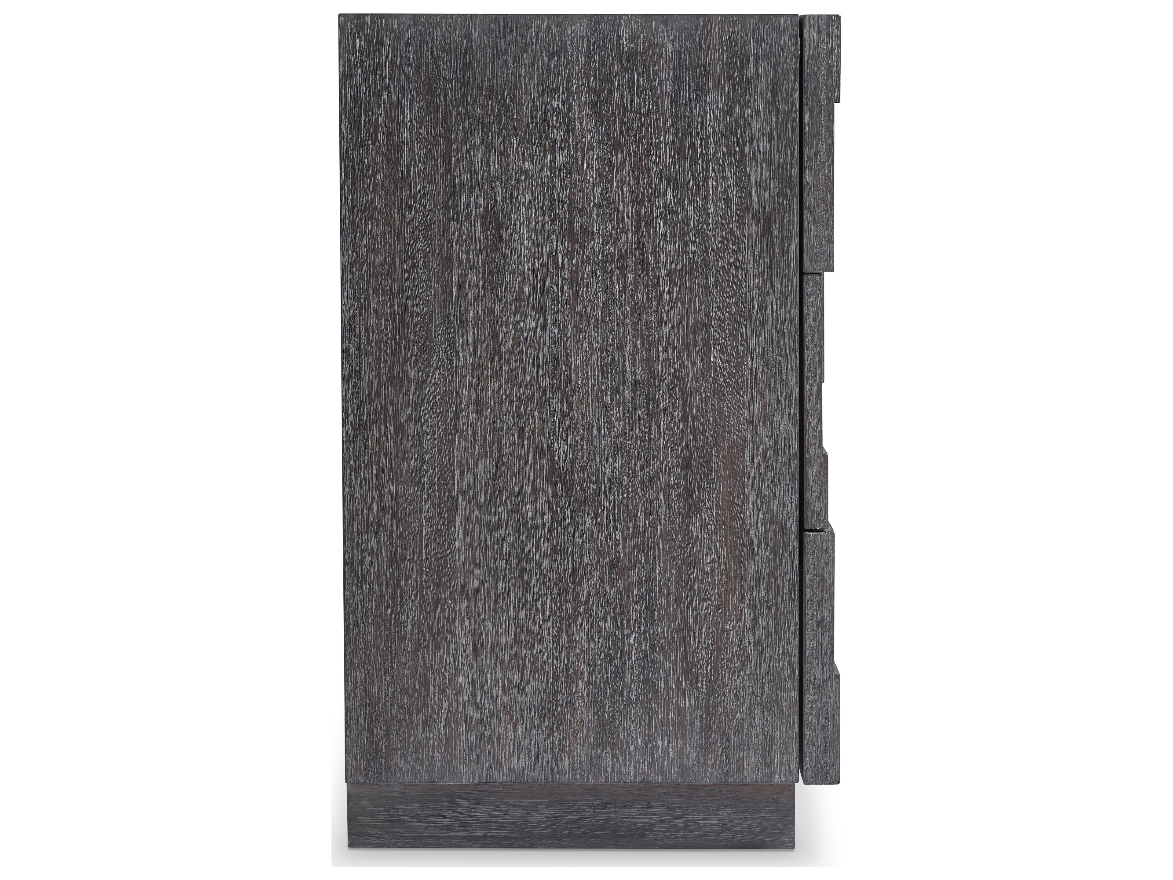 Bernhardt Lancer 6-Drawers Gray Mahogany Wood Double Dresser