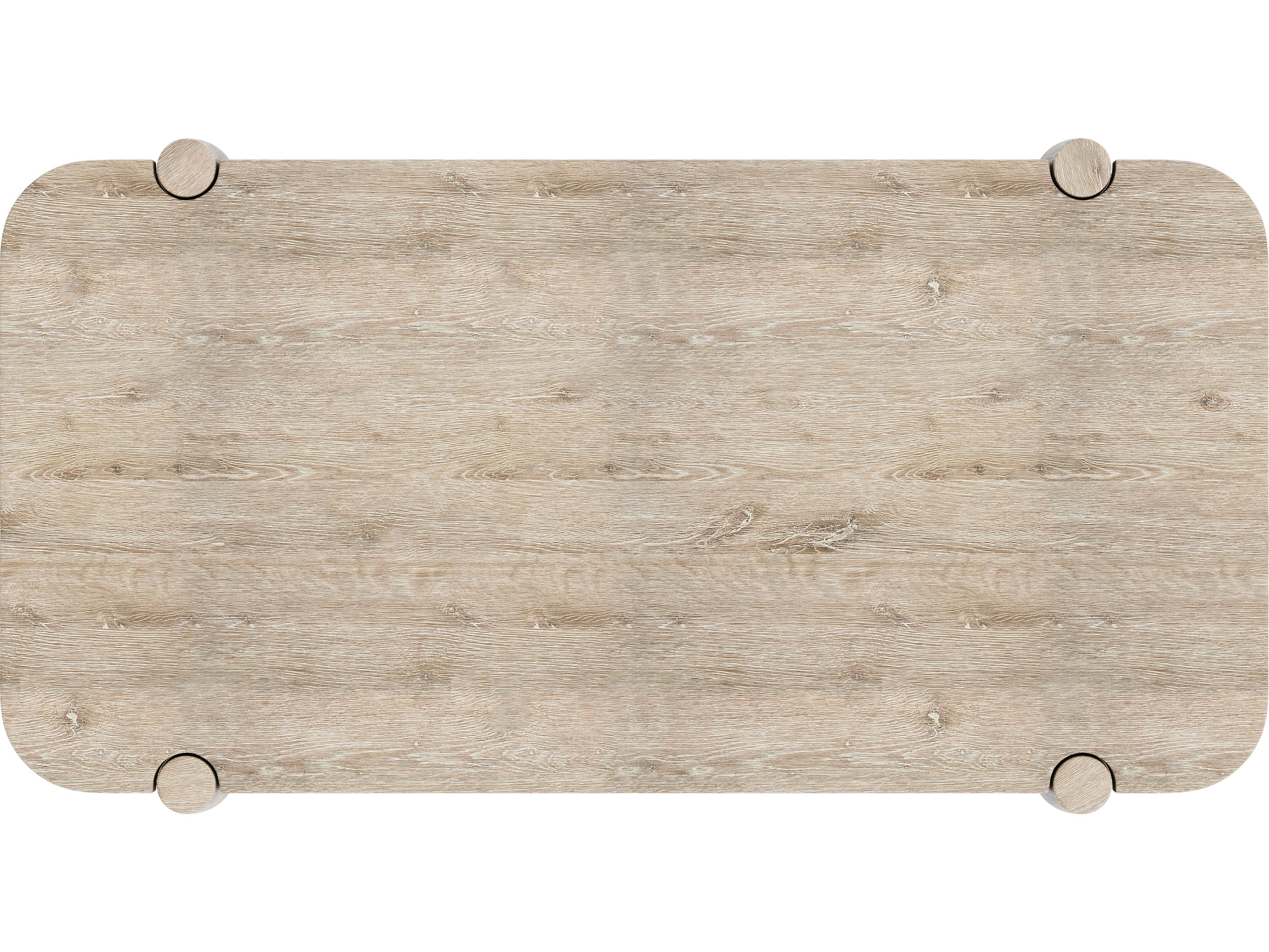 Bernhardt Antibes Rustic Oak Cocktail Table