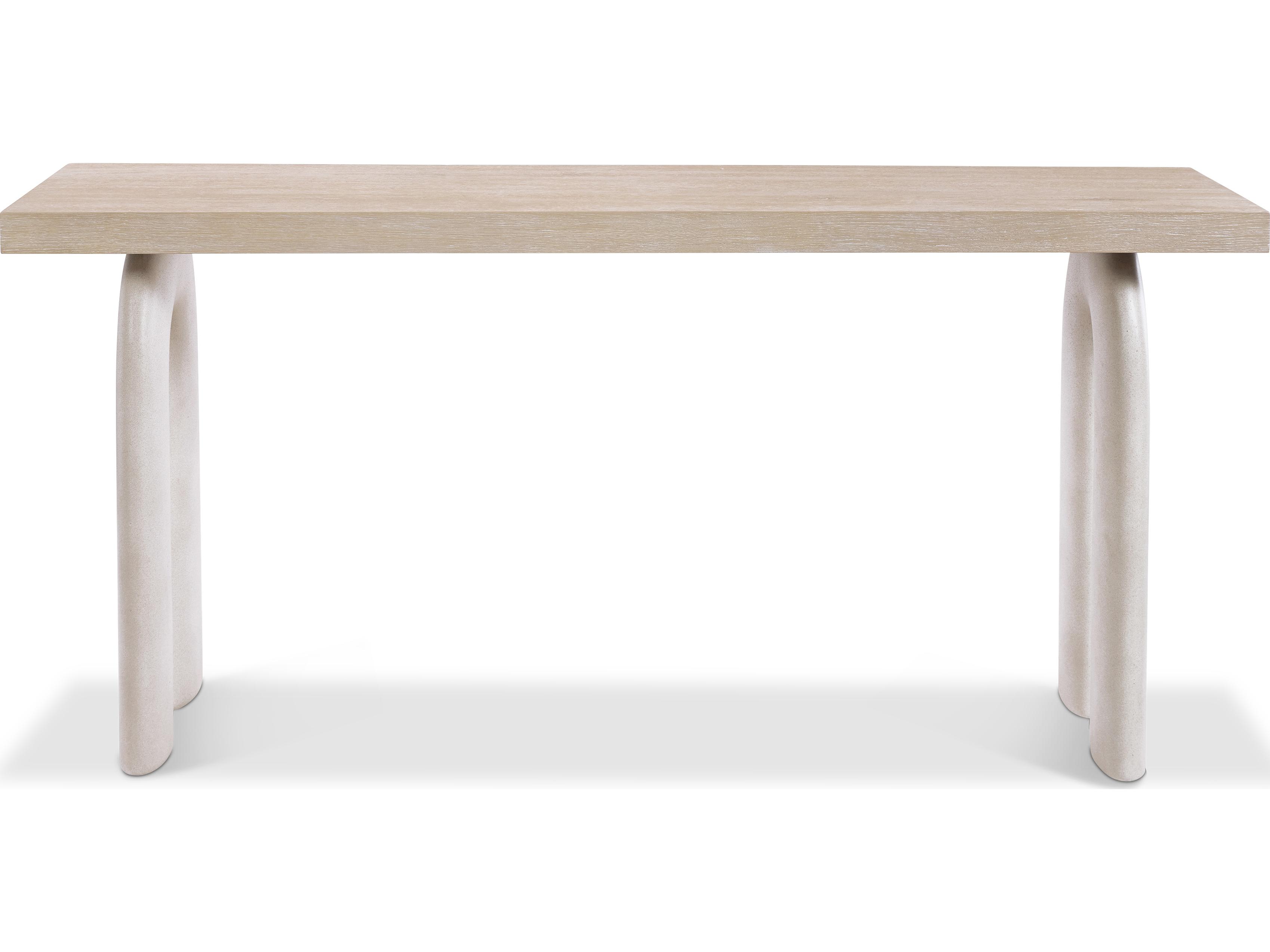 Bernhardt Antibes Rectangular Arched Leg Console Table