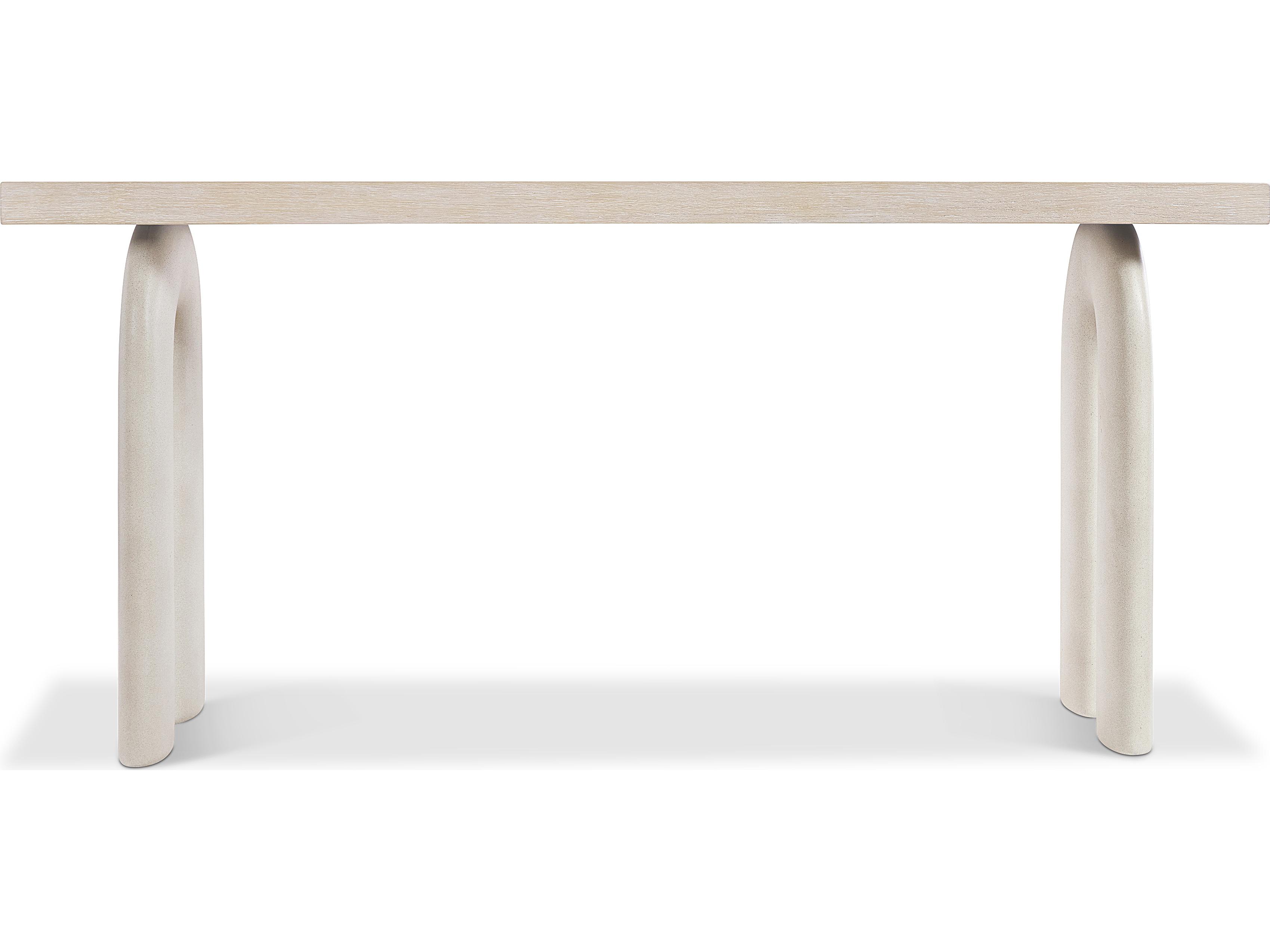 Bernhardt Antibes Rectangular Arched Leg Console Table