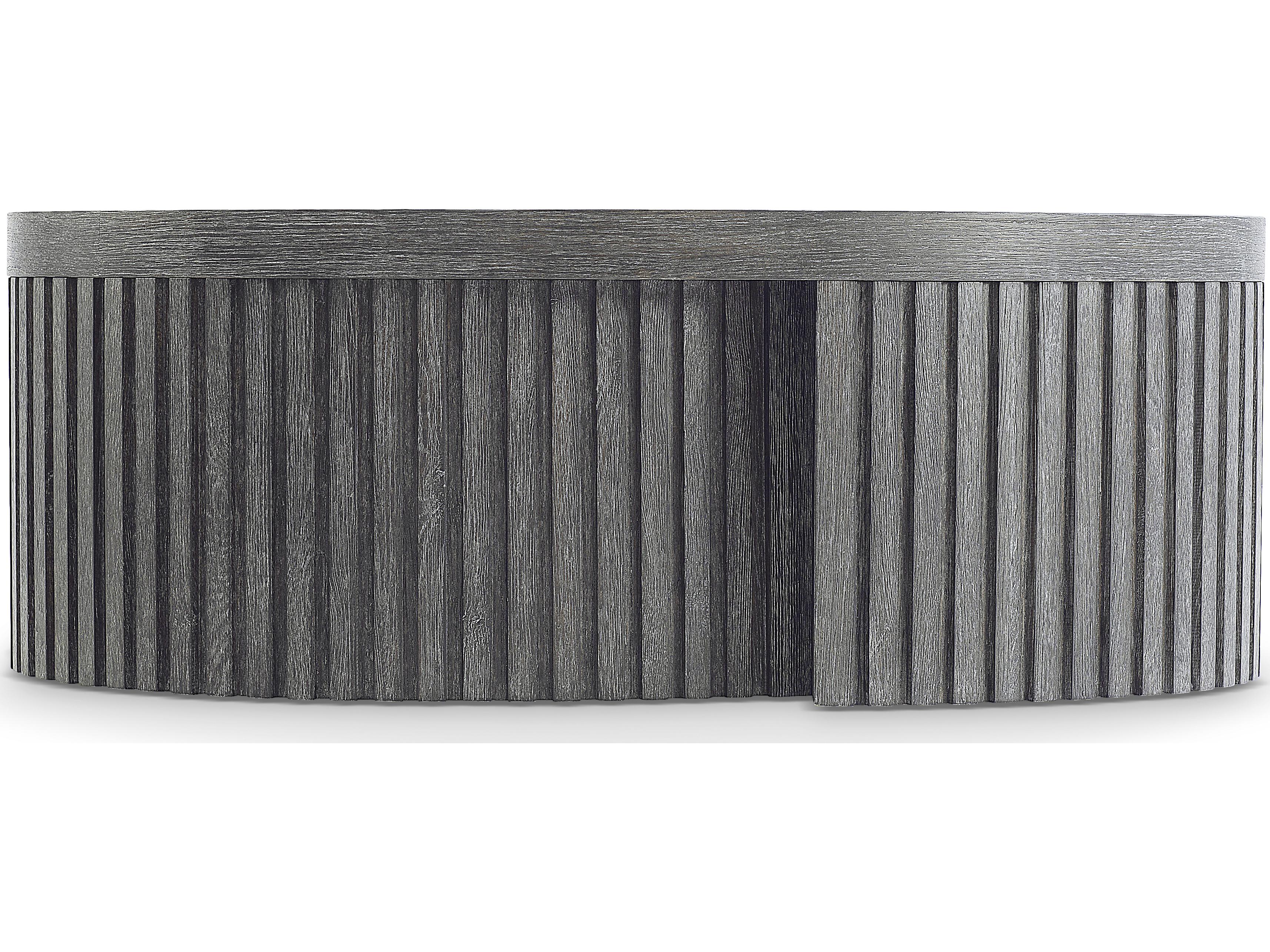 Bernhardt Menton Oval Wood Coffee Table