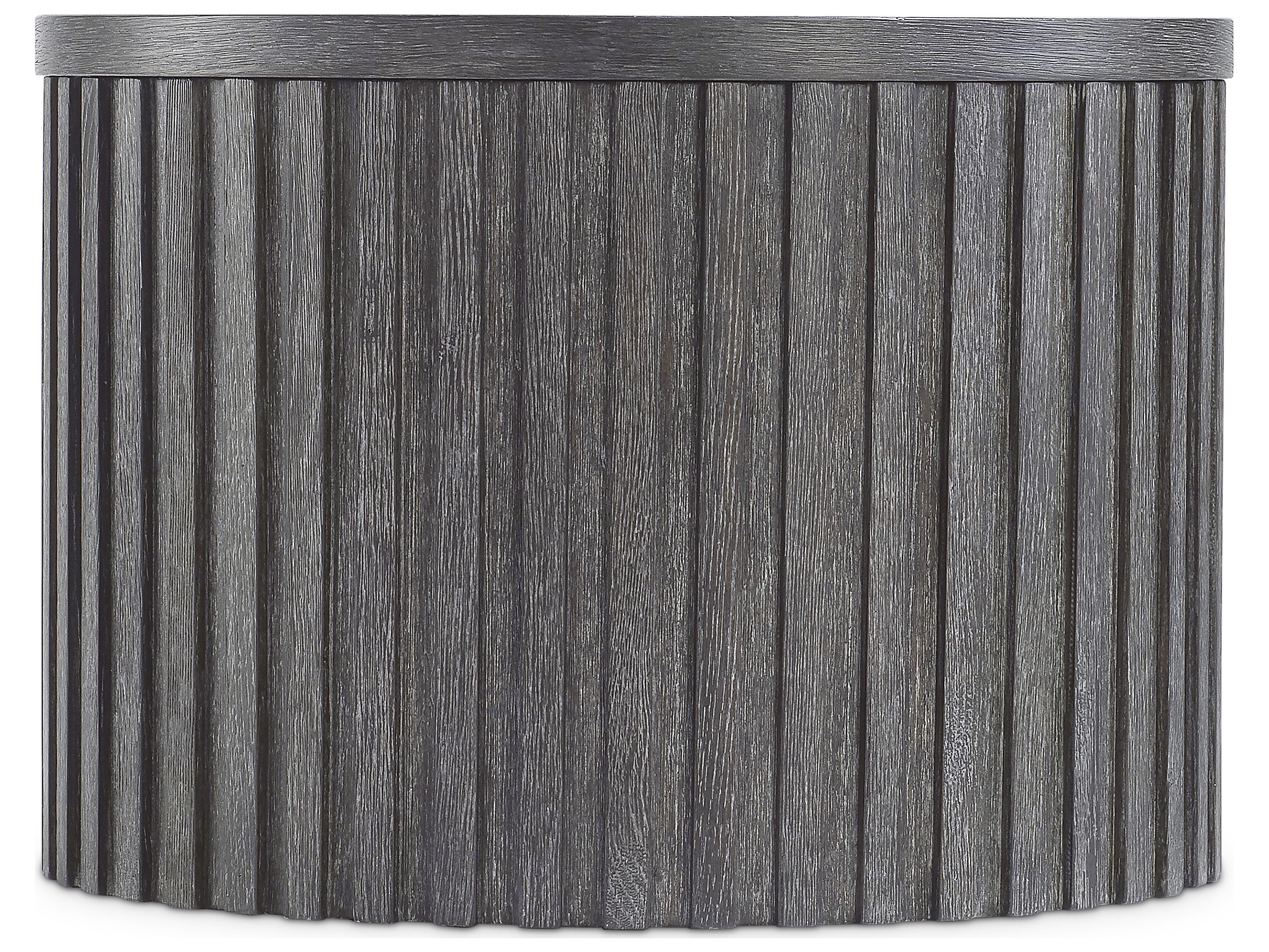 Bernhardt Menton Round Wood End Table