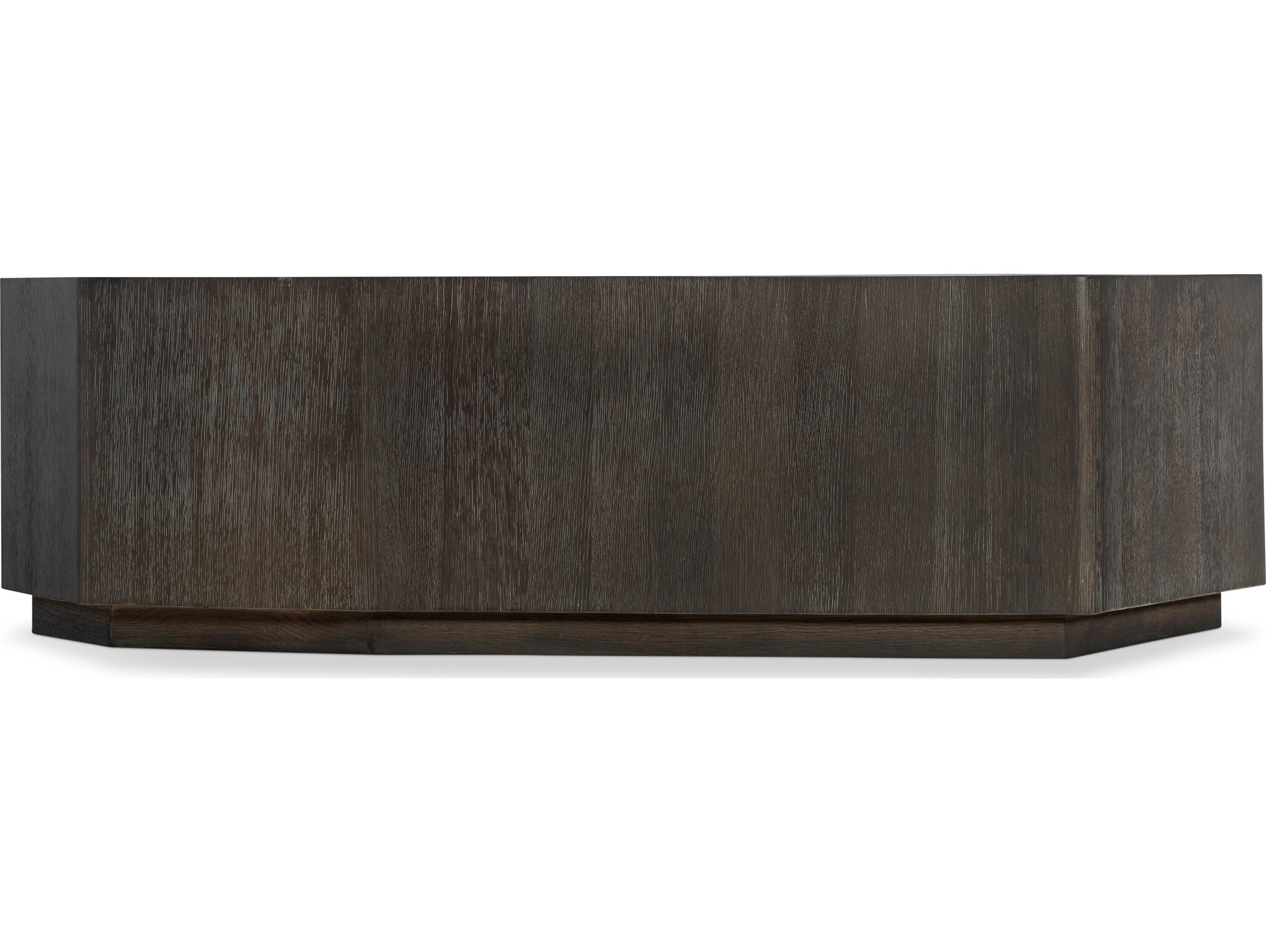 Bernhardt Alton Hexagon Wood Coffee Table