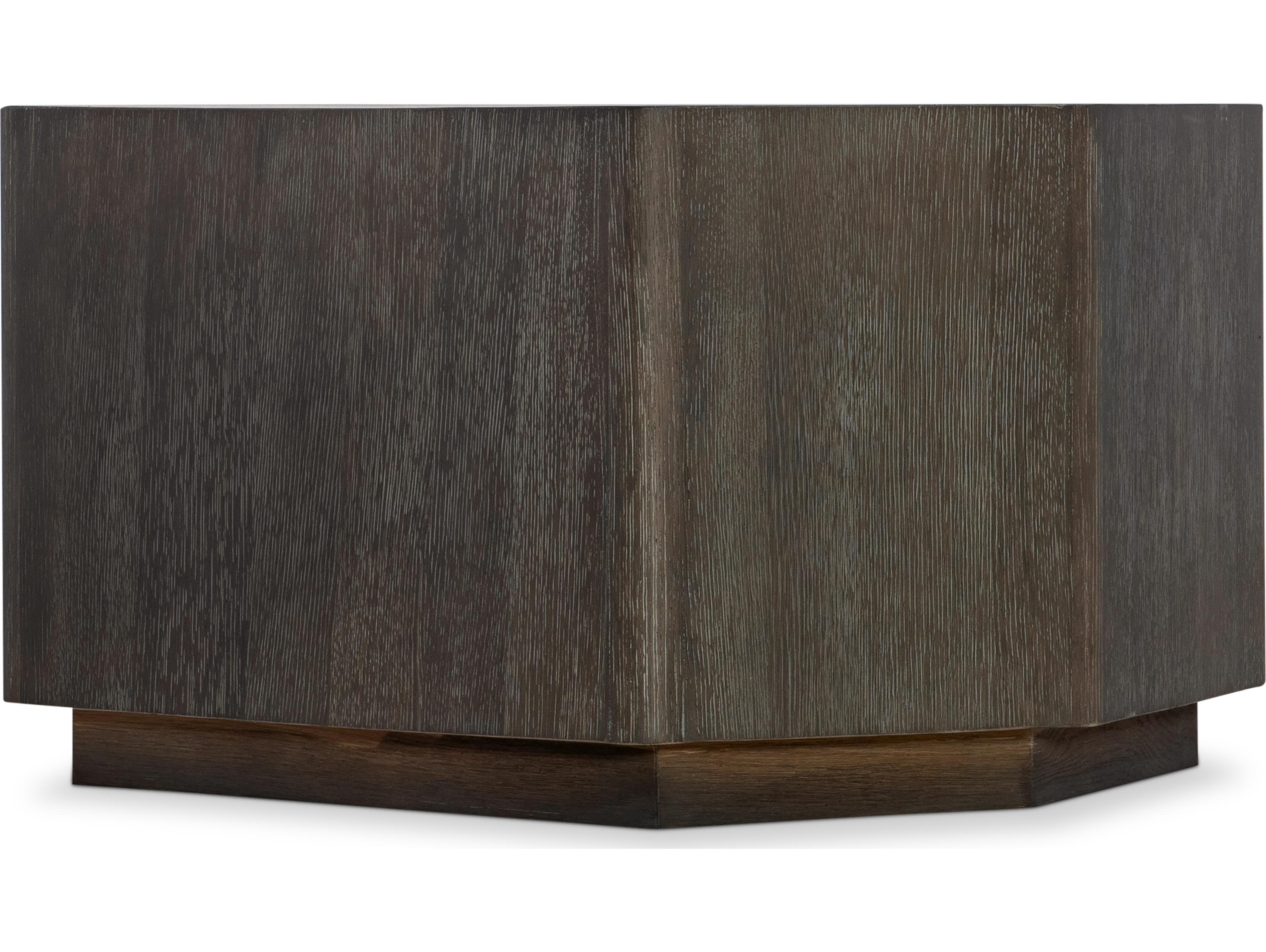 Bernhardt Alton Hexagon Wood Coffee Table