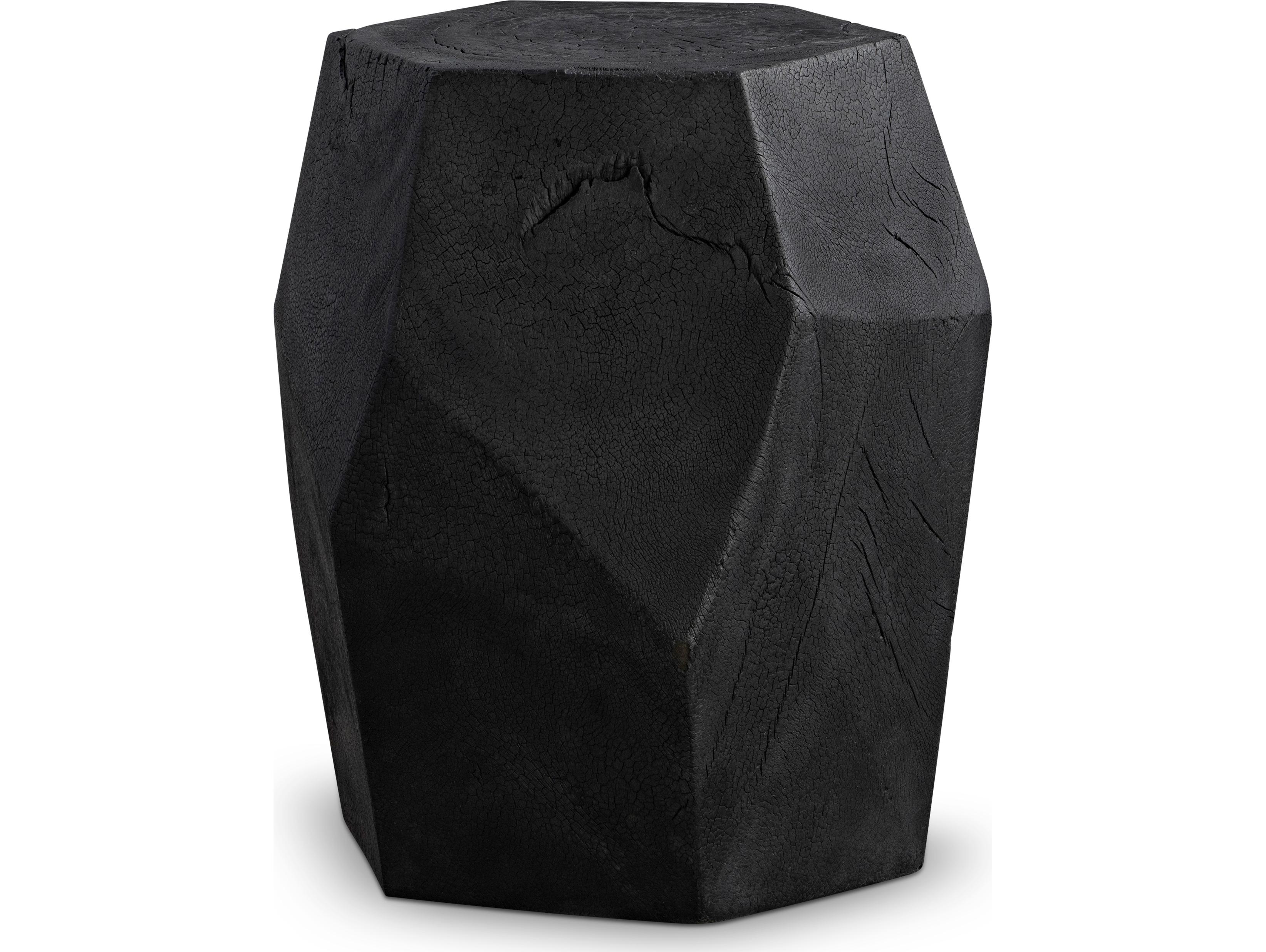 Bernhardt Dee Hexagon Wood End Table