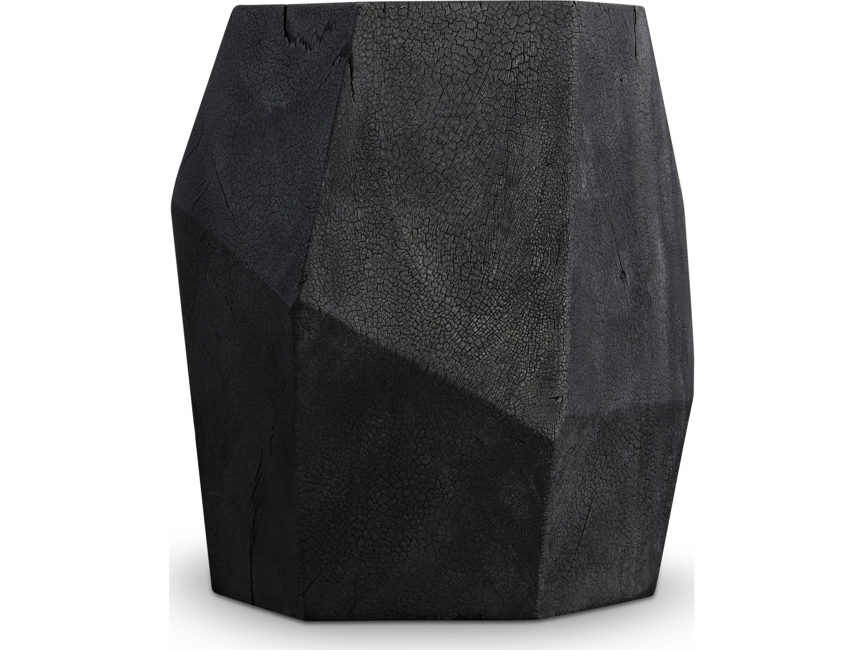 Bernhardt Dee Hexagon Wood End Table